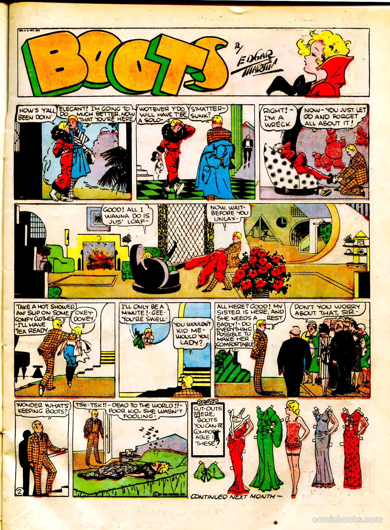 Famous Funnies #24 — page 15 of 64