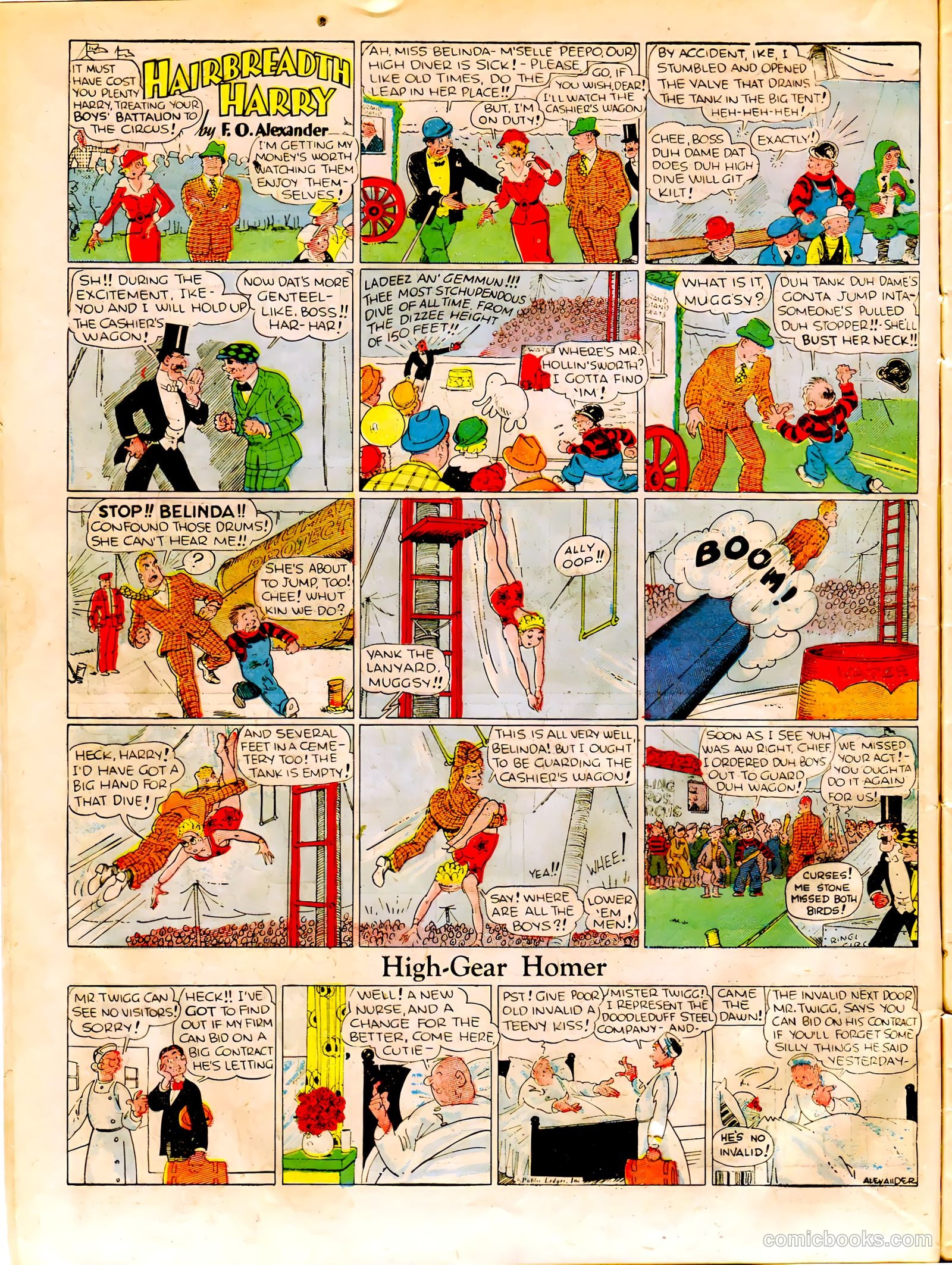 Famous Funnies #24 — page 16 of 64