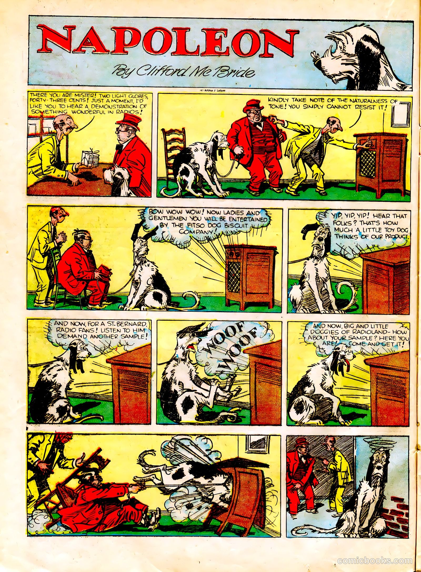 Famous Funnies #24 — page 18 of 64
