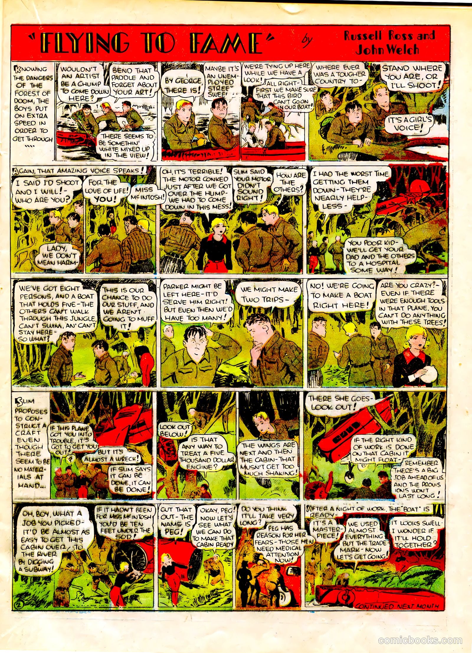 Famous Funnies #24 — page 21 of 64