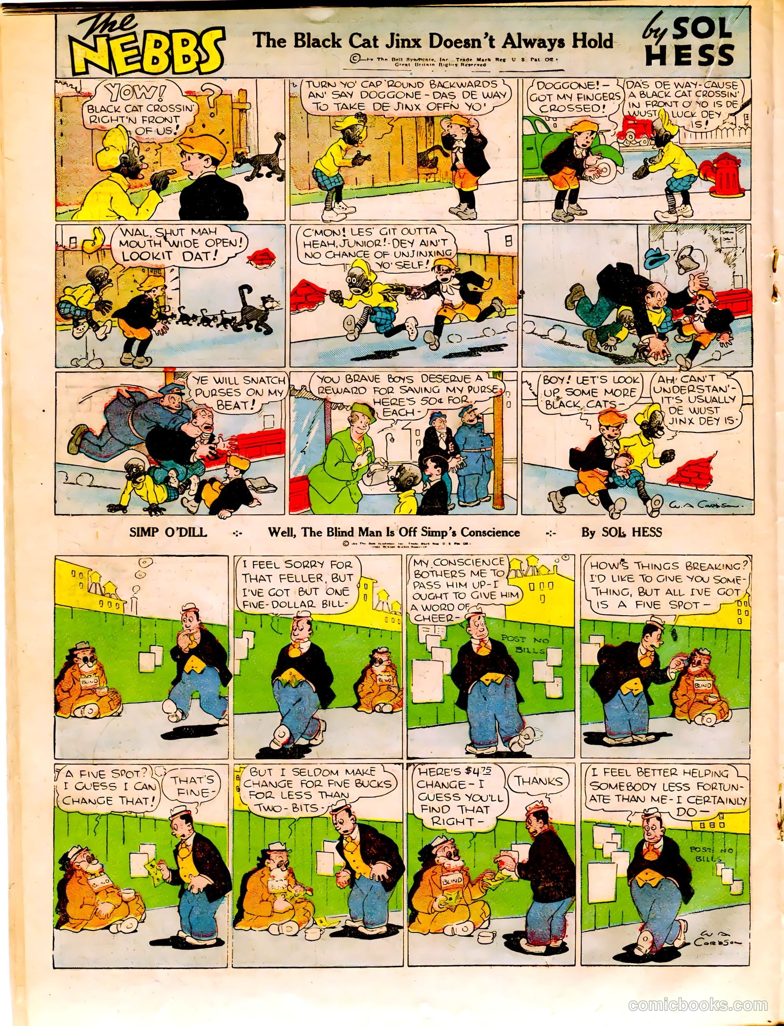 Famous Funnies #24 — page 28 of 64