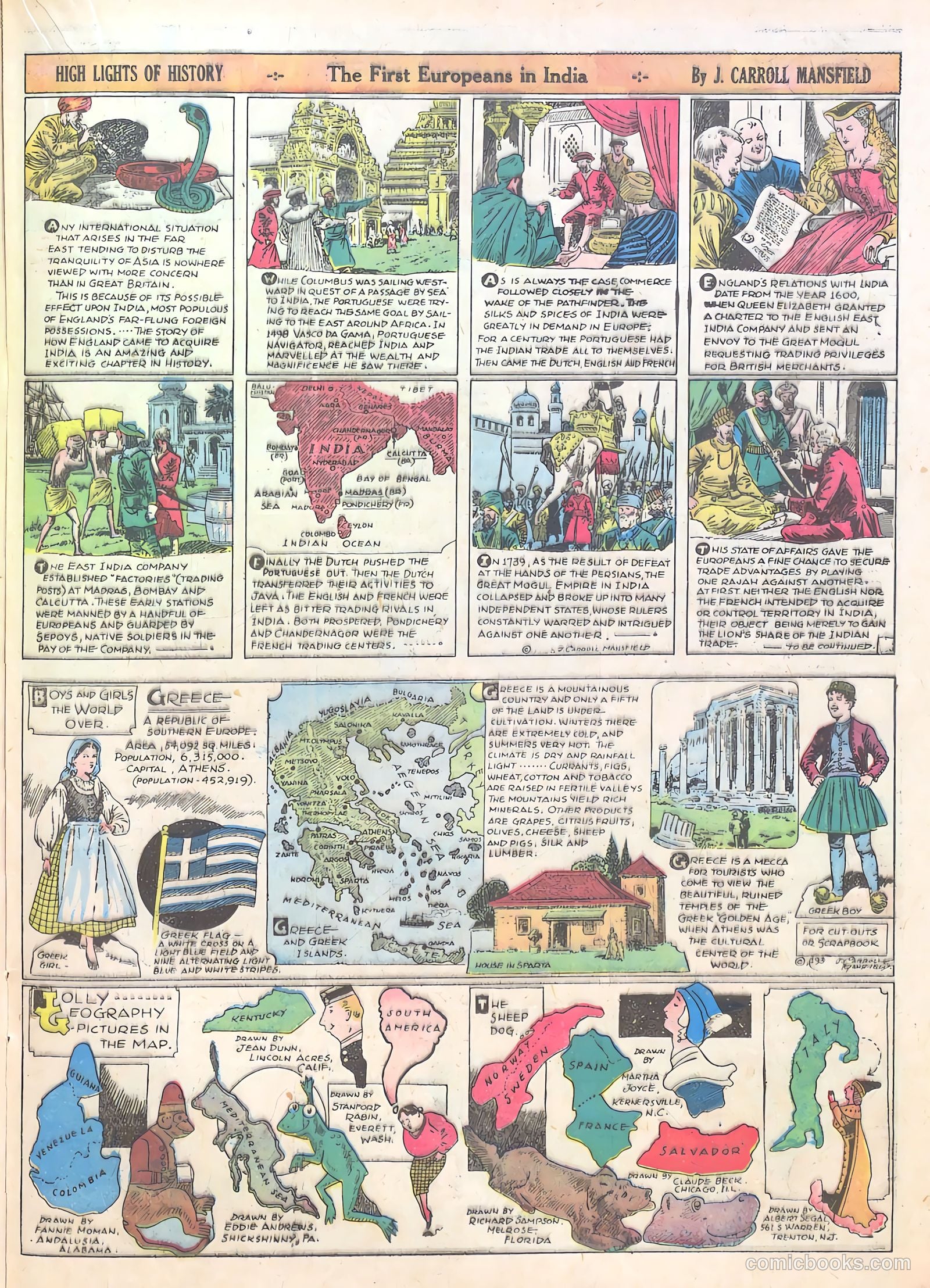 Famous Funnies #24 — page 29 of 64
