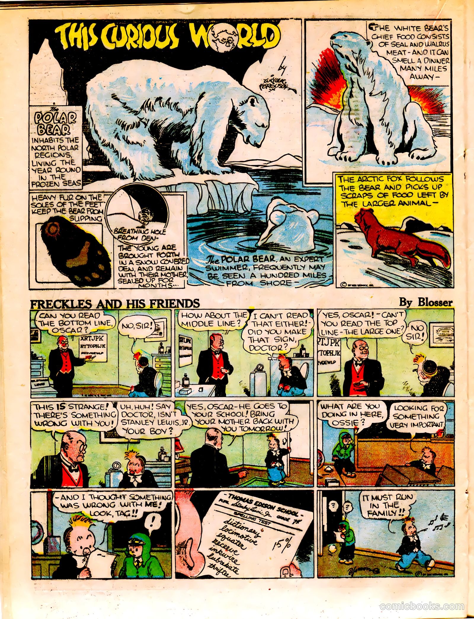 Famous Funnies #24 — page 34 of 64