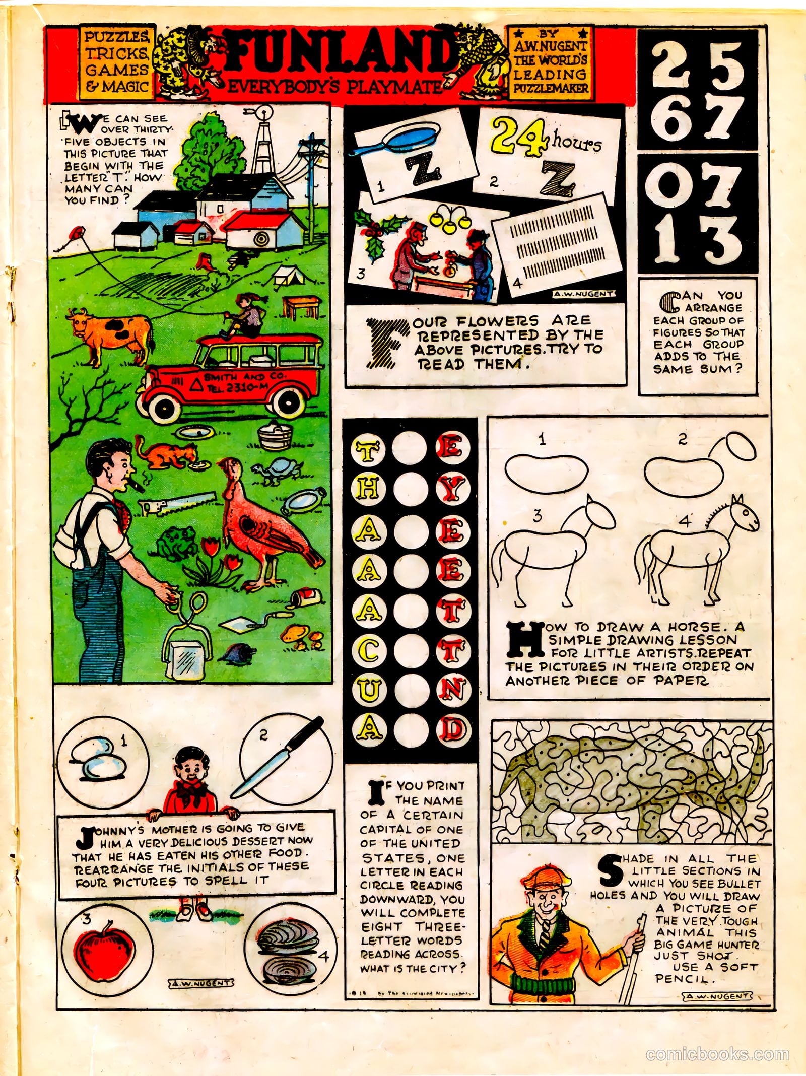 Famous Funnies #24 — page 35 of 64