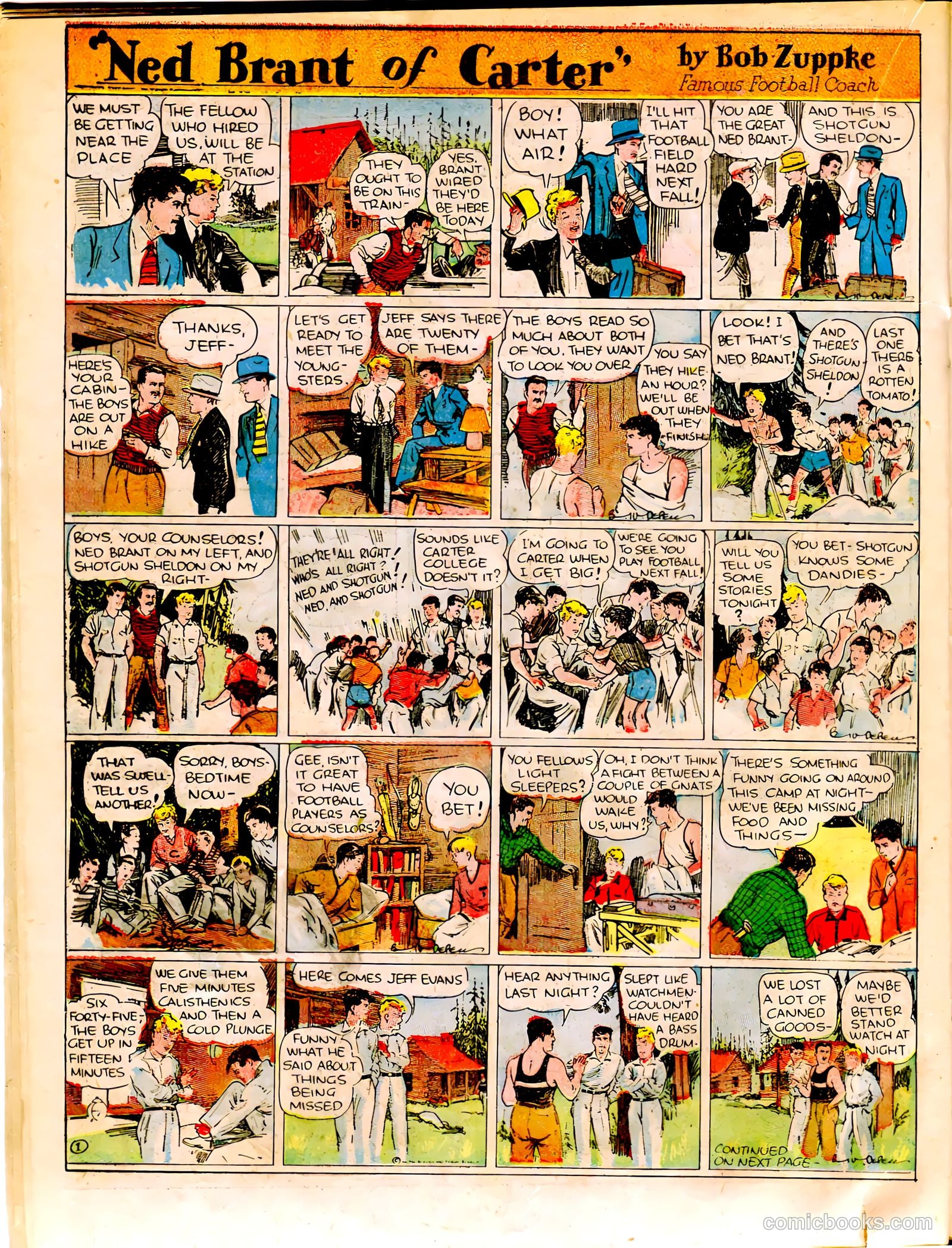 Famous Funnies #24 — page 36 of 64