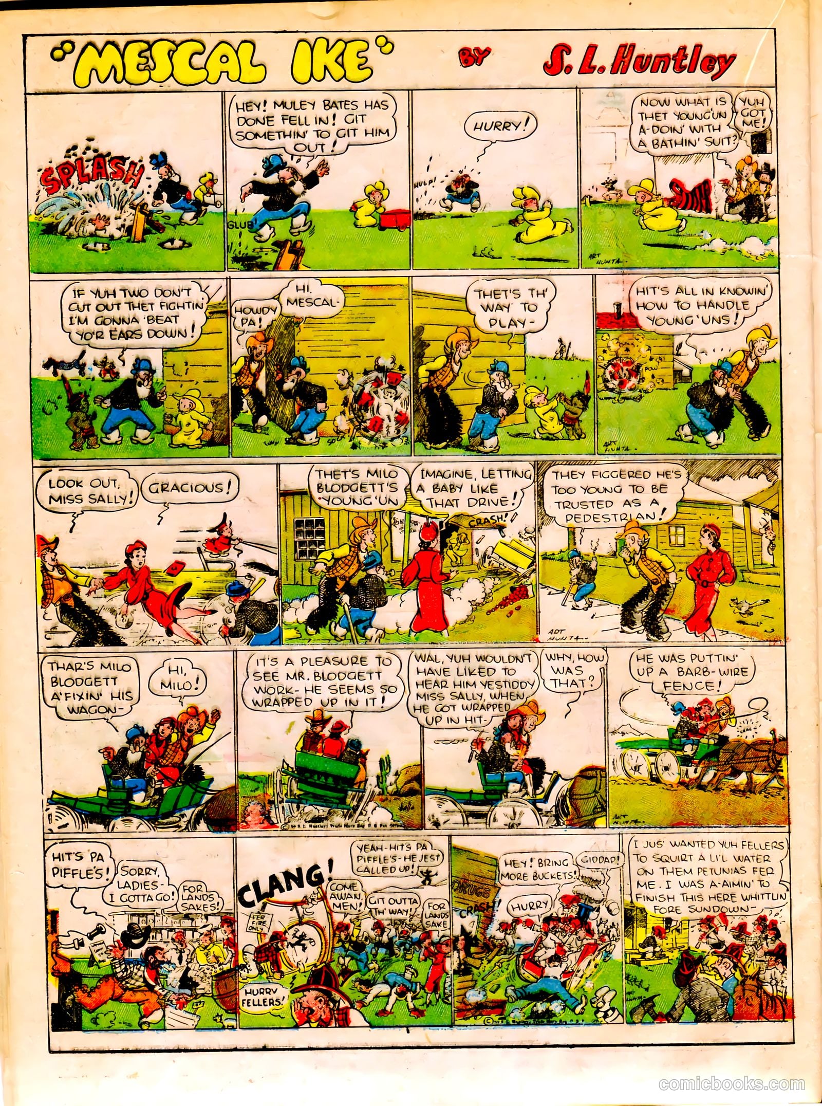Famous Funnies #24 — page 40 of 64
