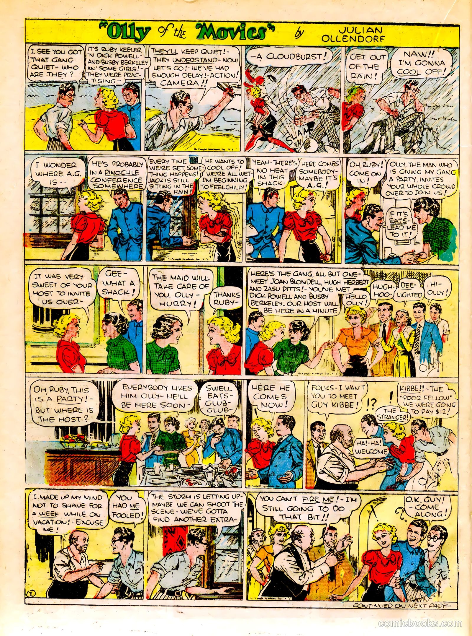 Famous Funnies #24 — page 42 of 64
