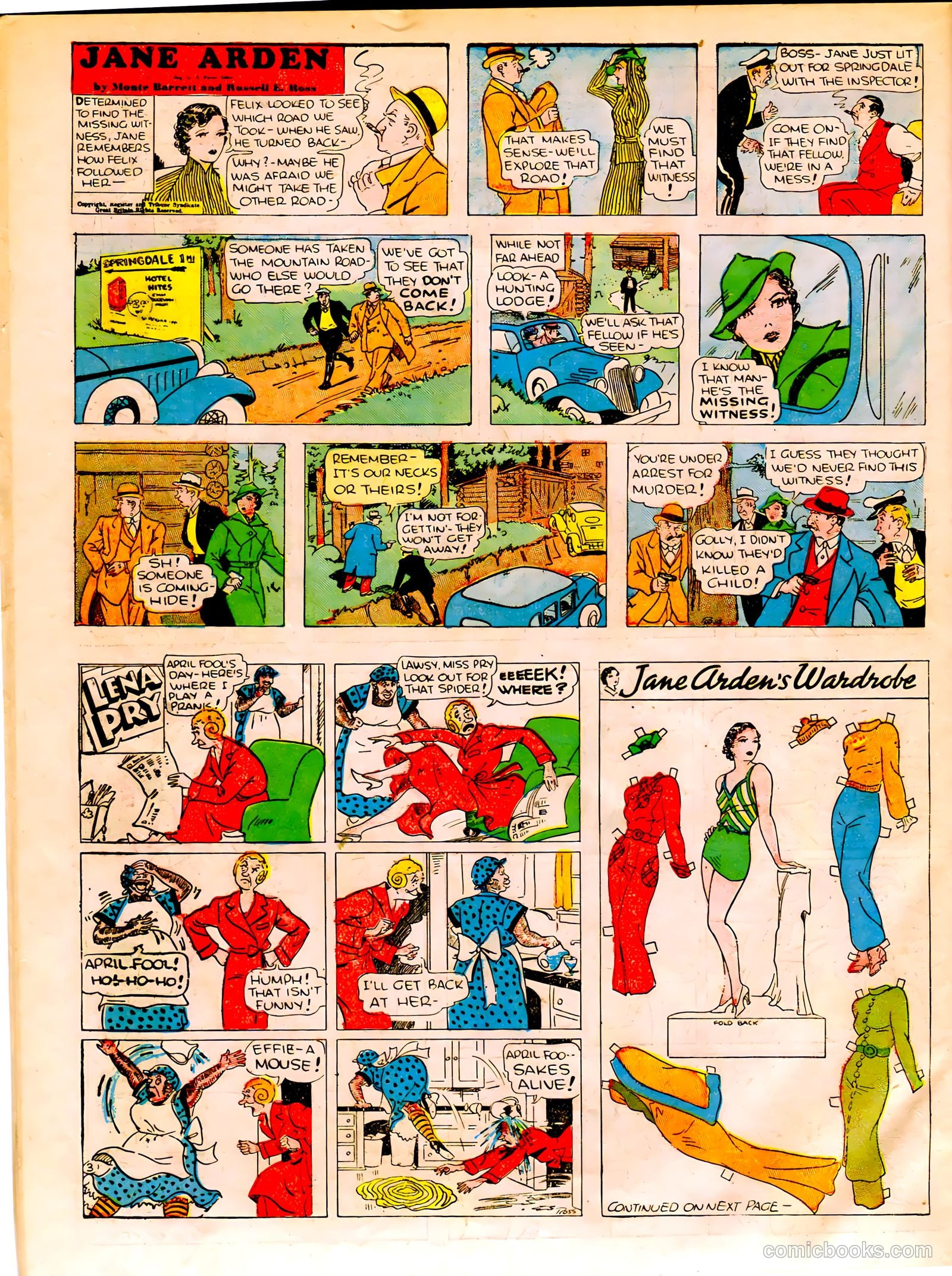 Famous Funnies #24 — page 52 of 64