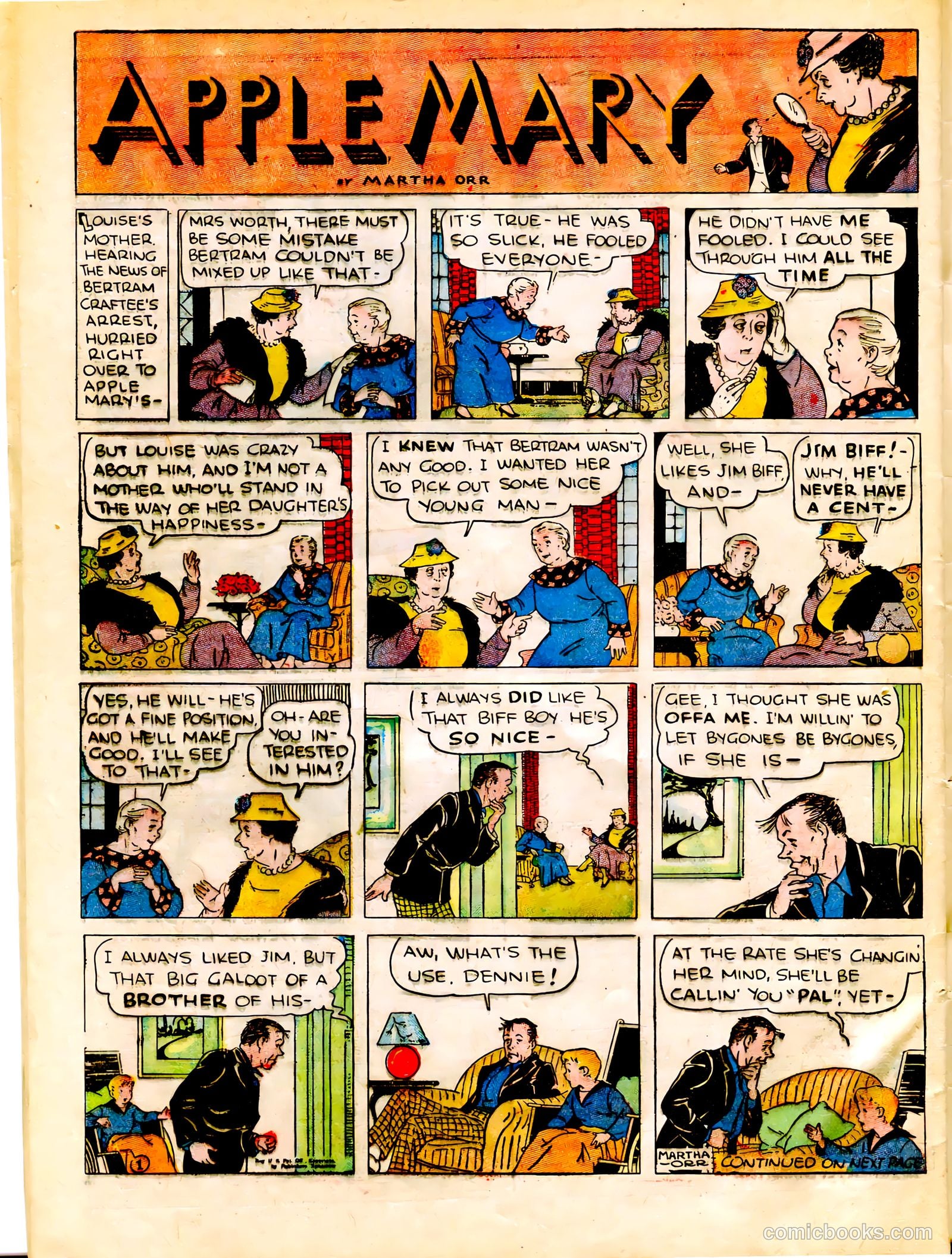 Famous Funnies #24 — page 56 of 64