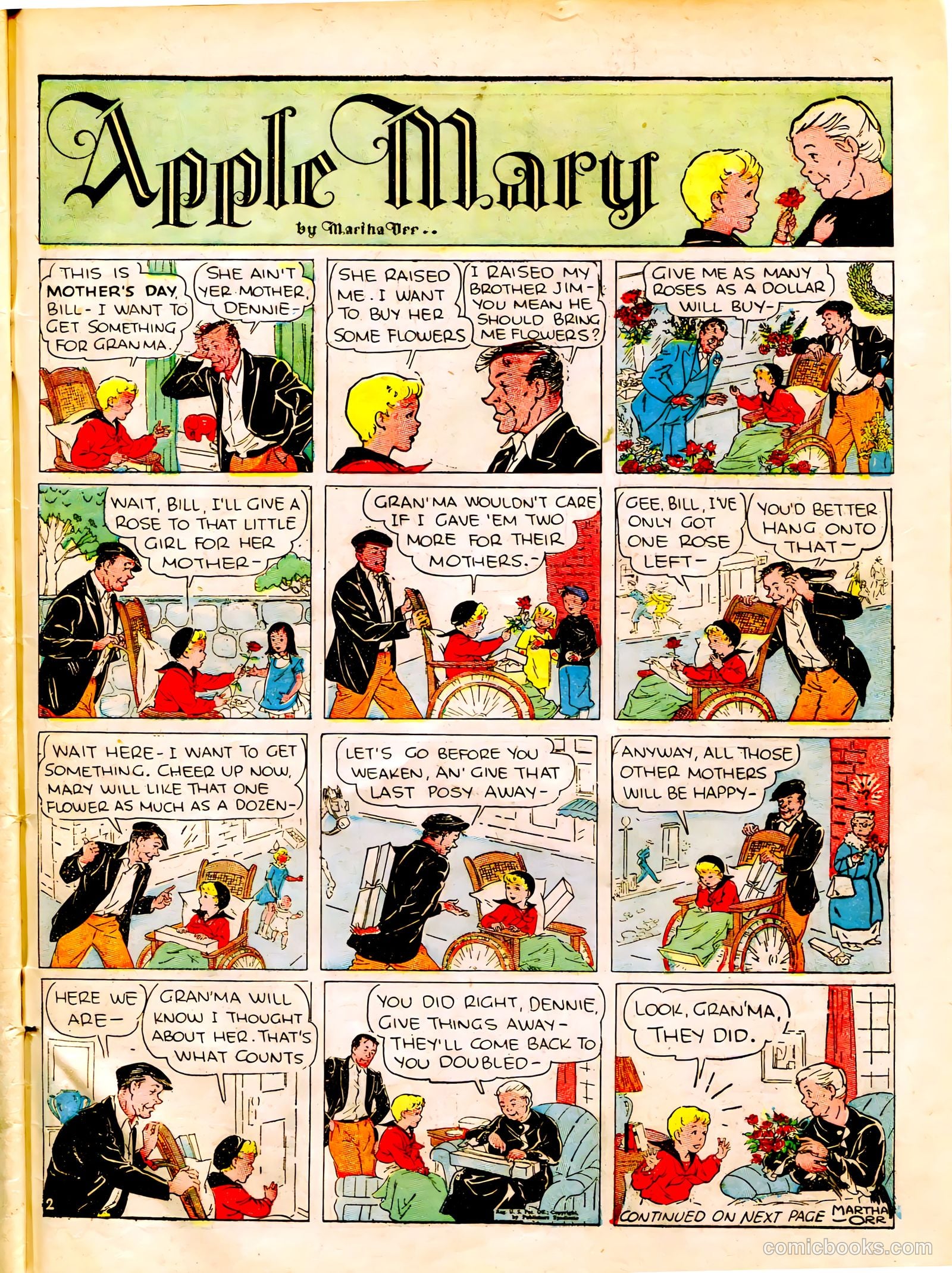 Famous Funnies #24 — page 57 of 64