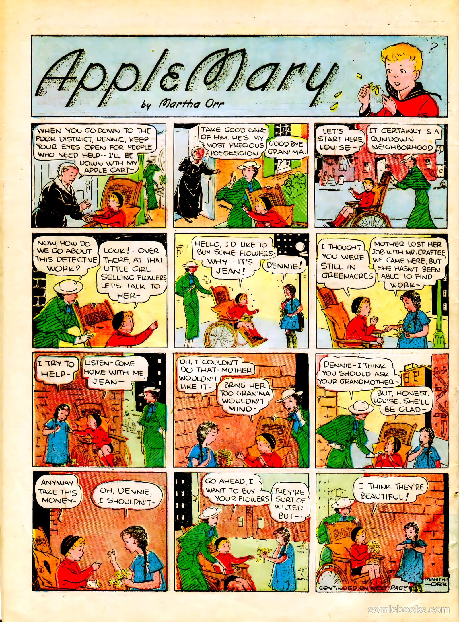 Famous Funnies #24 — page 58 of 64