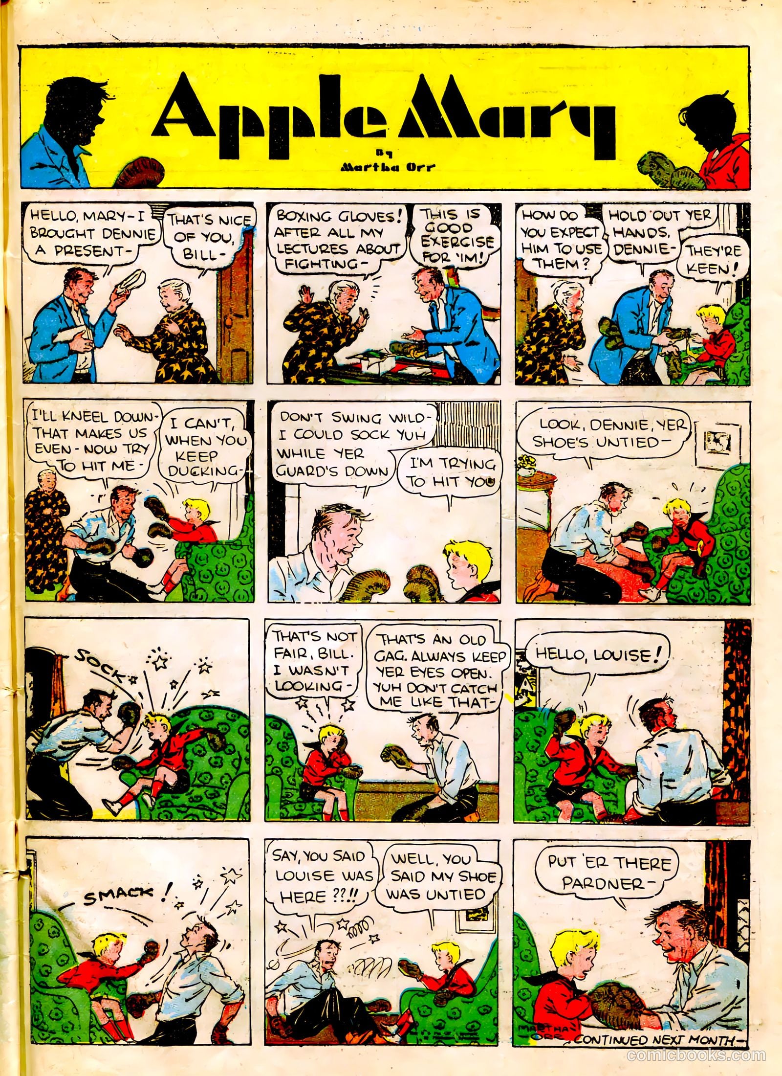Famous Funnies #24 — page 59 of 64