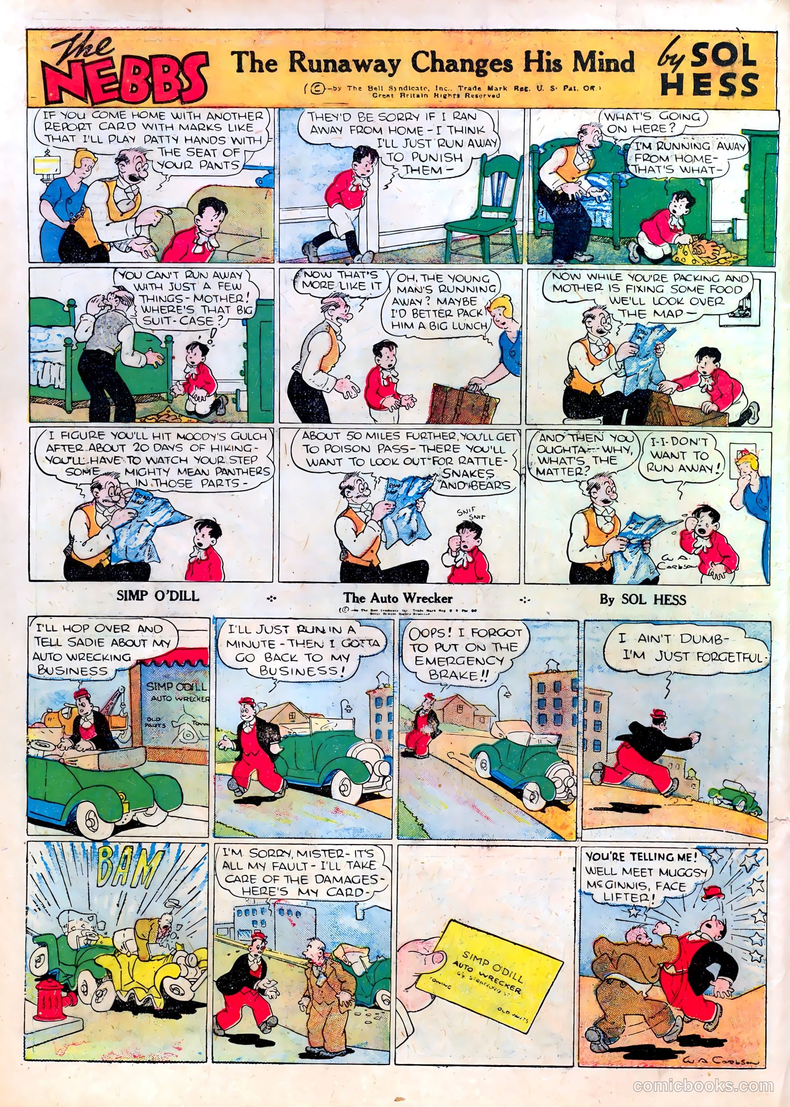 Famous Funnies #25 — page 31 of 65