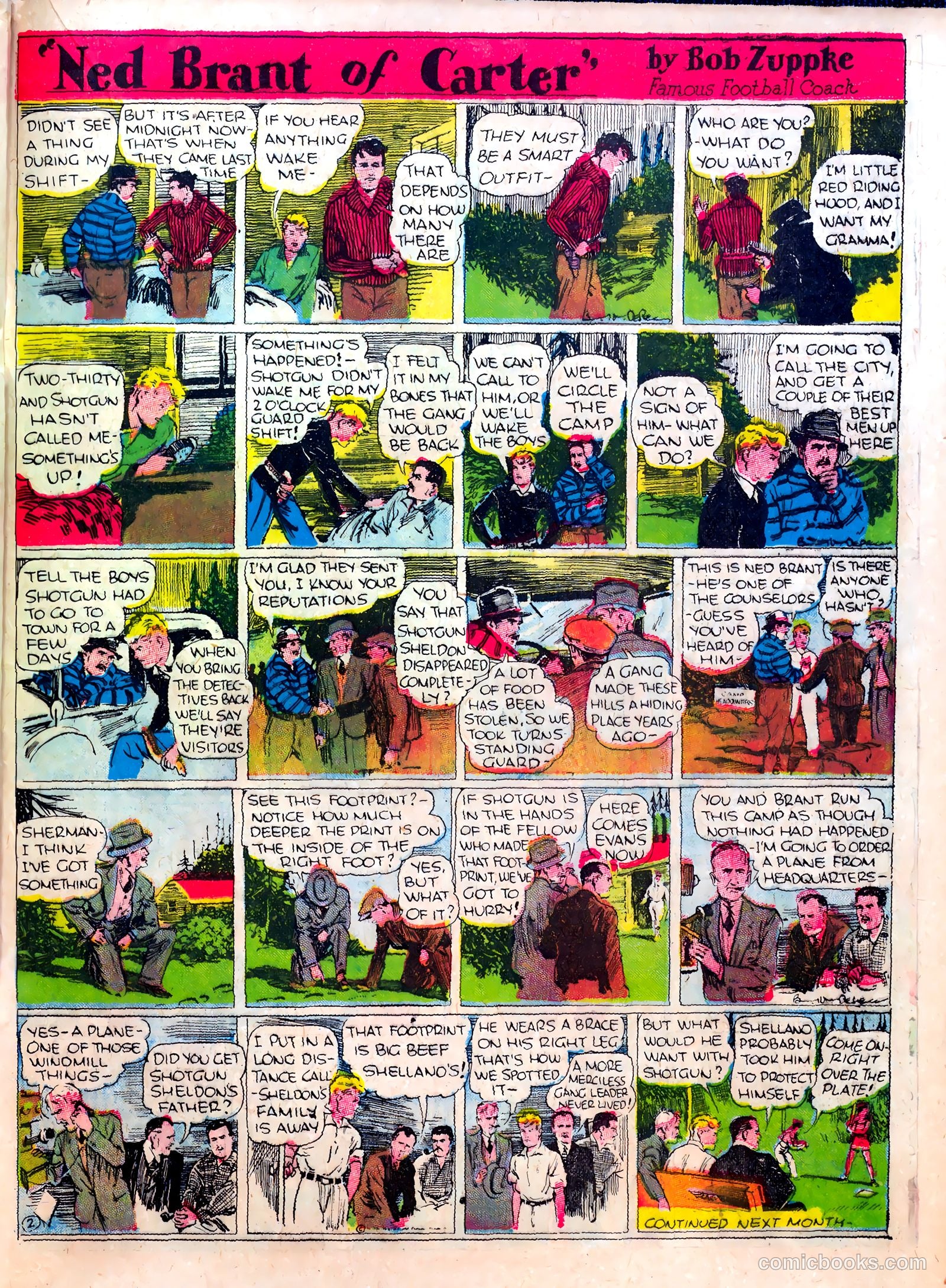 Famous Funnies #25 — page 36 of 65