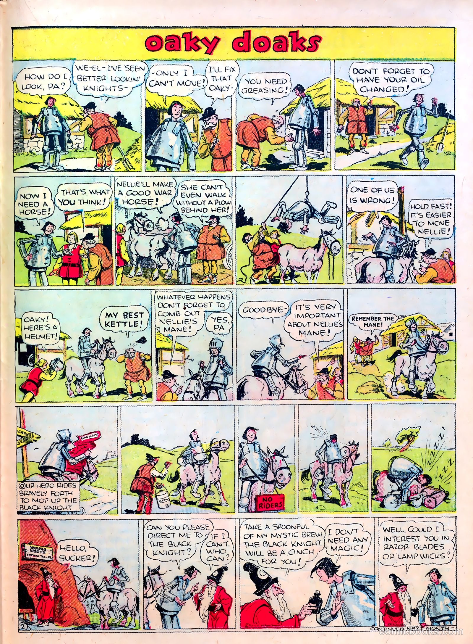 Famous Funnies #25 — page 42 of 65