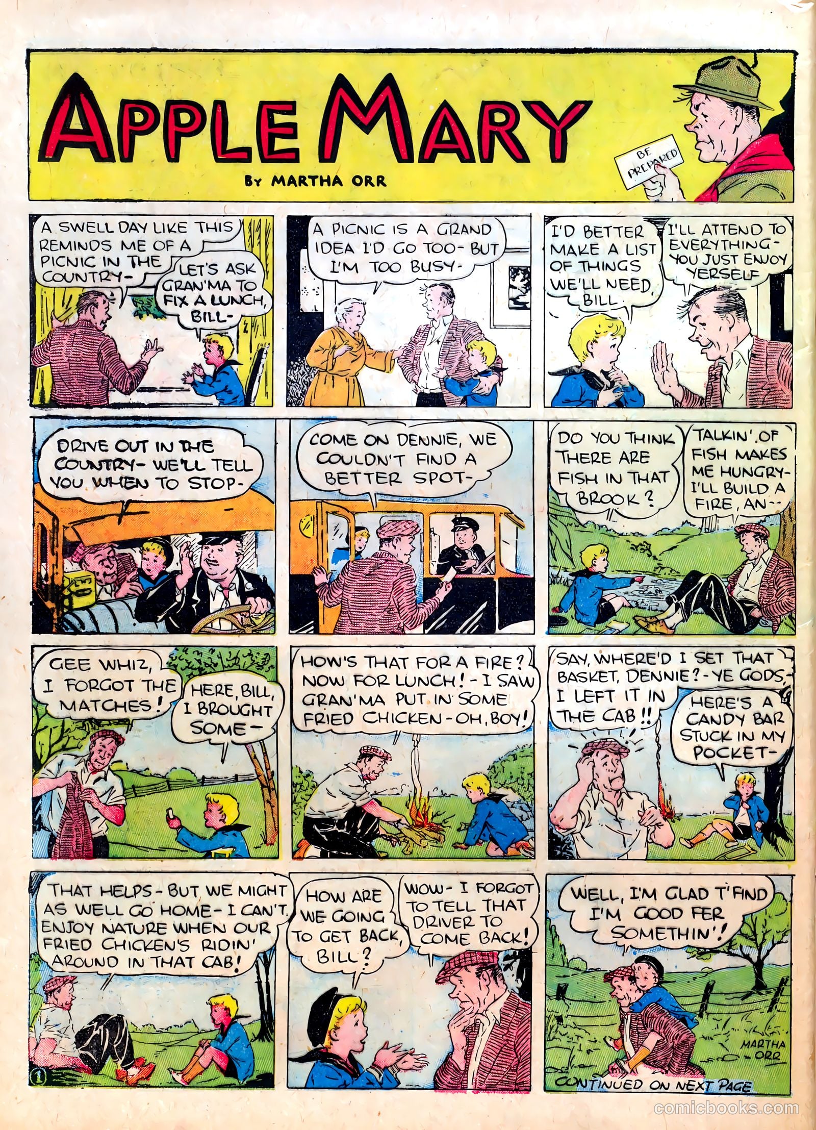 Famous Funnies #25 — page 57 of 65