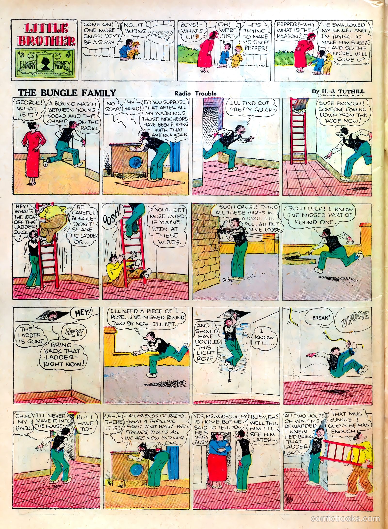 Famous Funnies #25 — page 61 of 65
