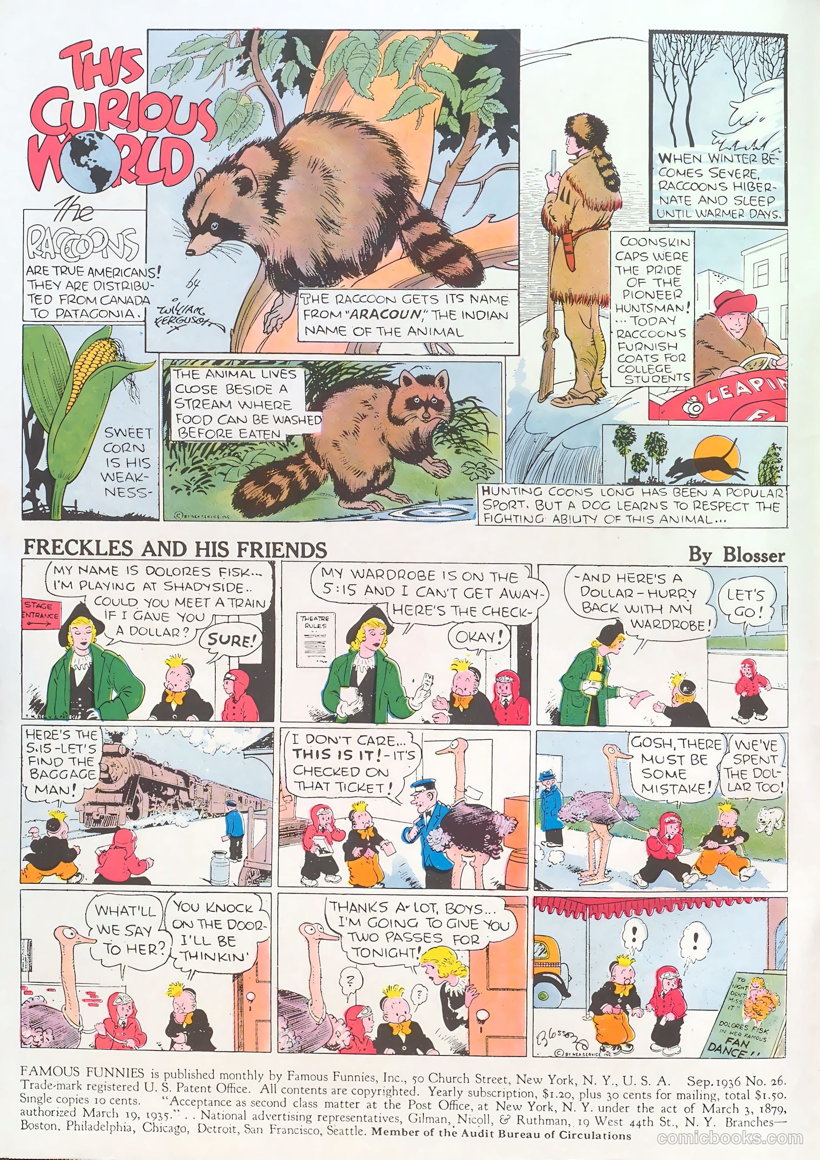 Famous Funnies #26 — page 3 of 66