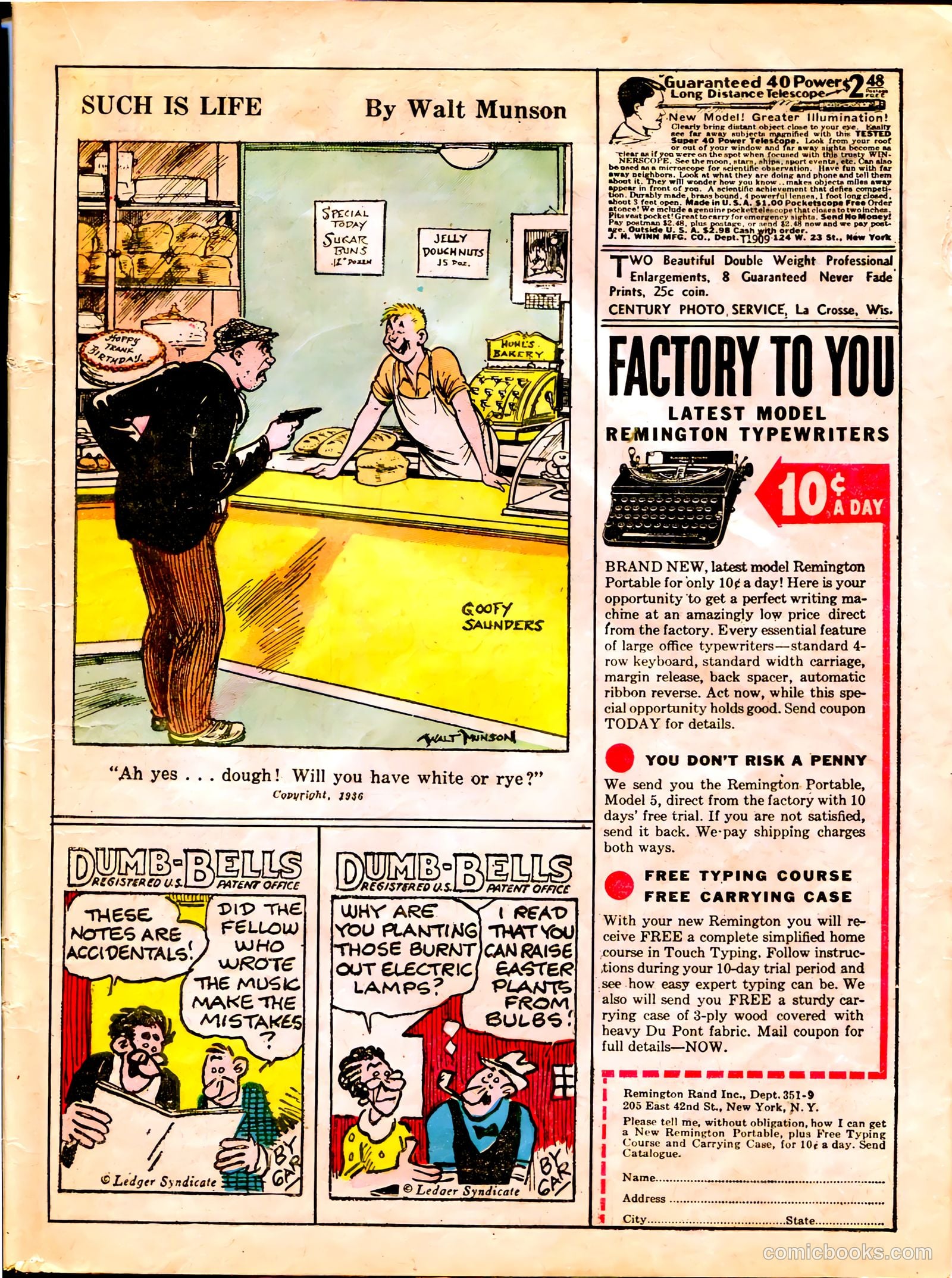 Famous Funnies #26 — page 19 of 66