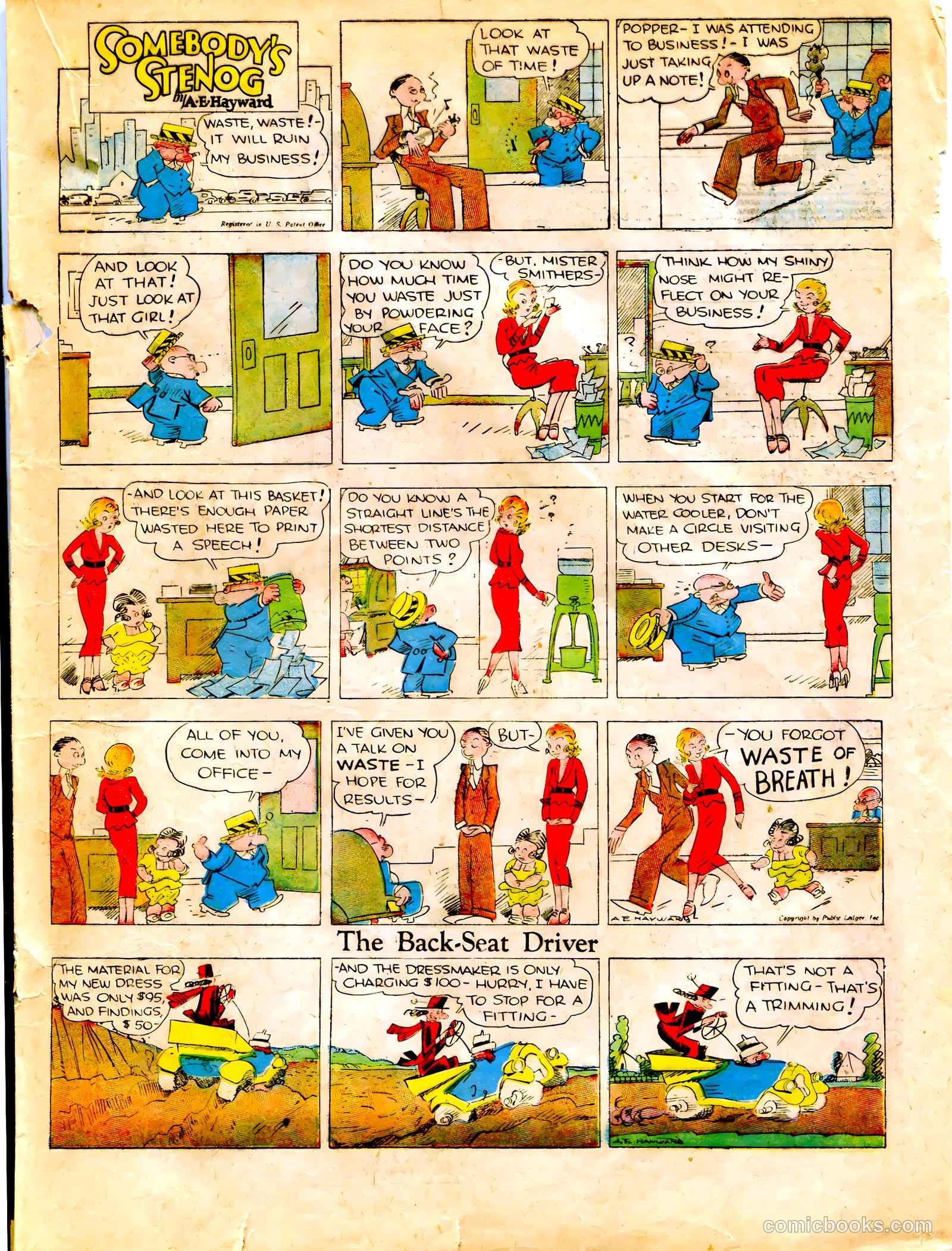 Famous Funnies #26 — page 31 of 66