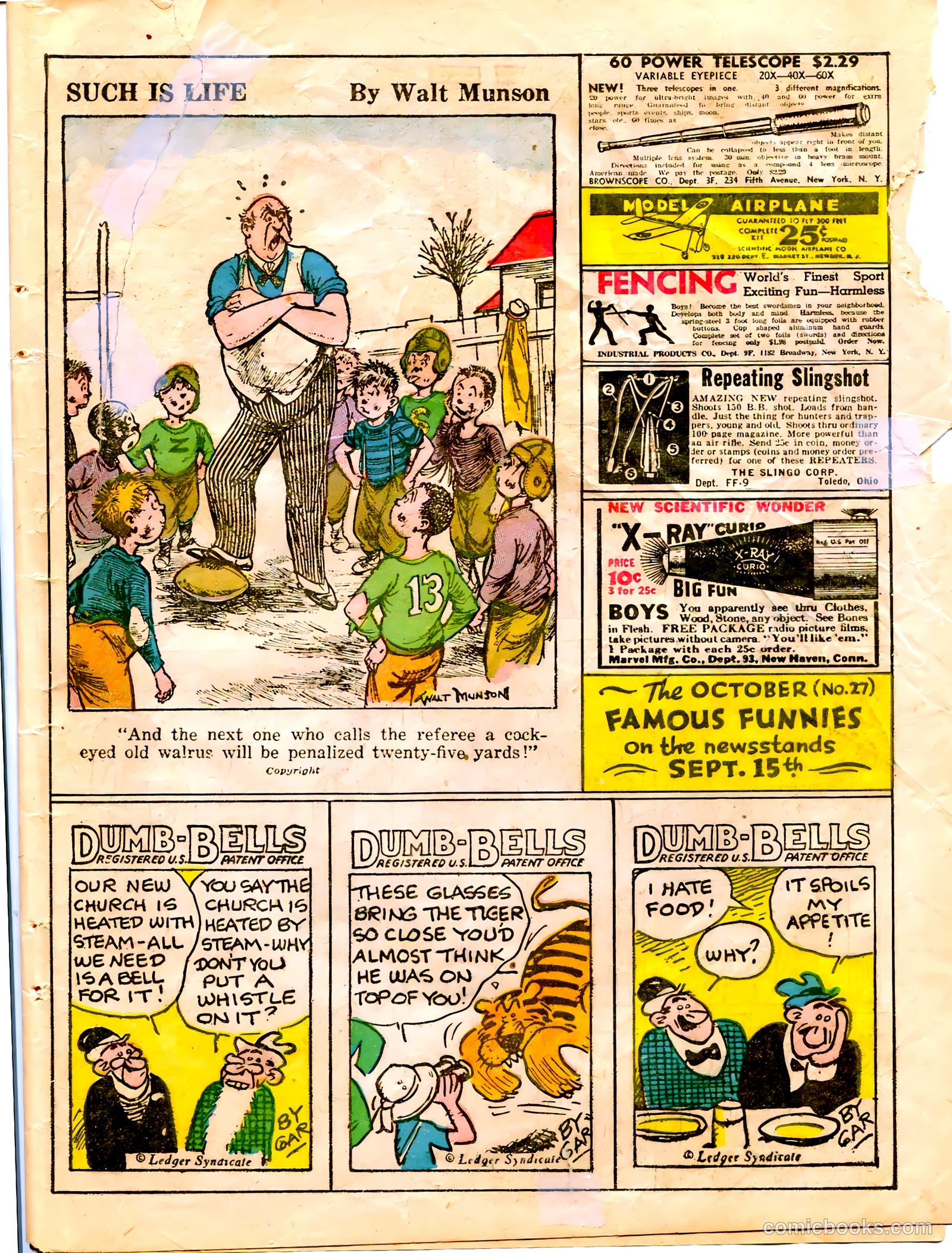 Famous Funnies #26 — page 51 of 66