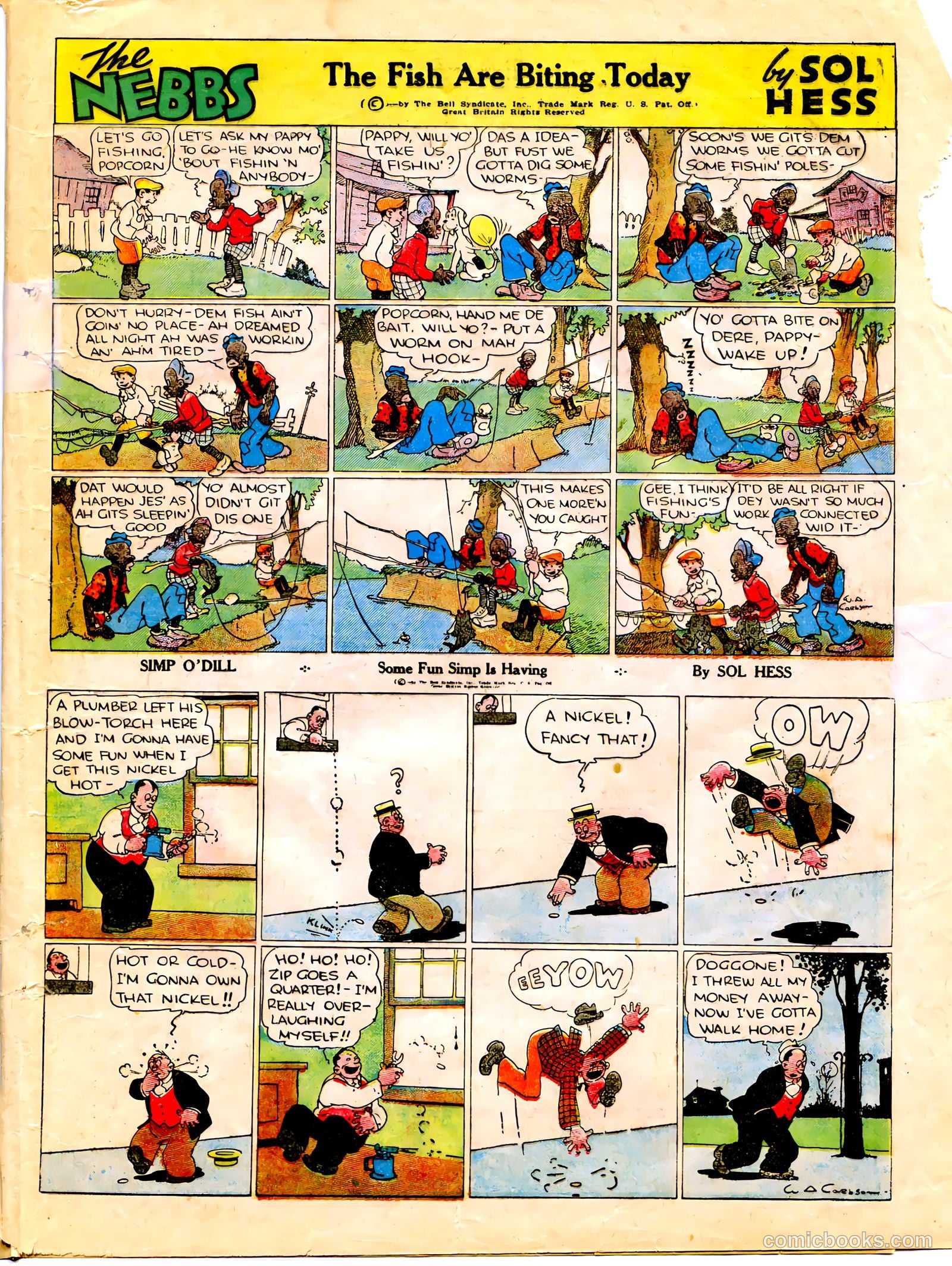 Famous Funnies #26 — page 63 of 66