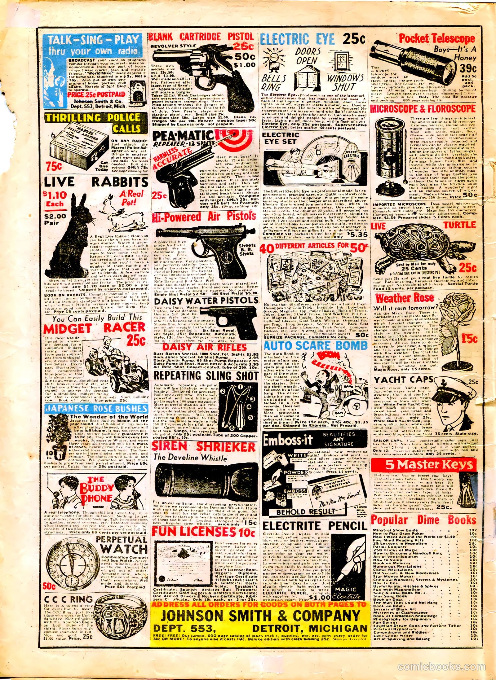 Famous Funnies #26 — page 64 of 66