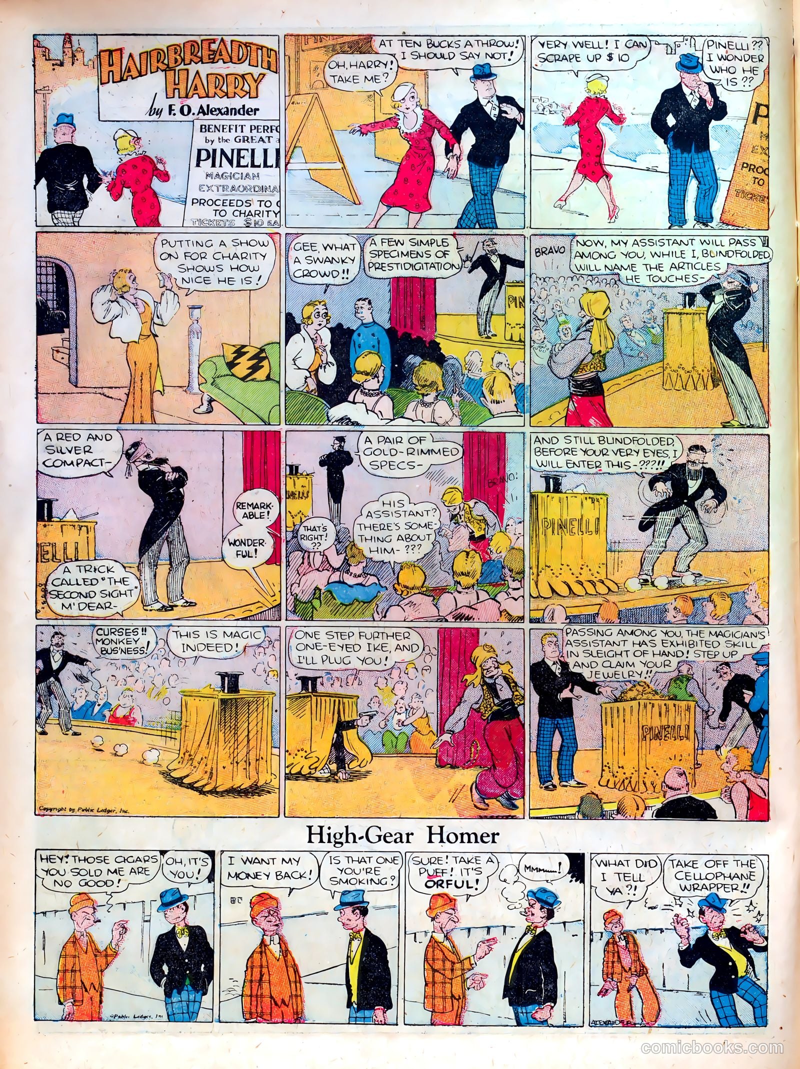 Famous Funnies #27 — page 16 of 64