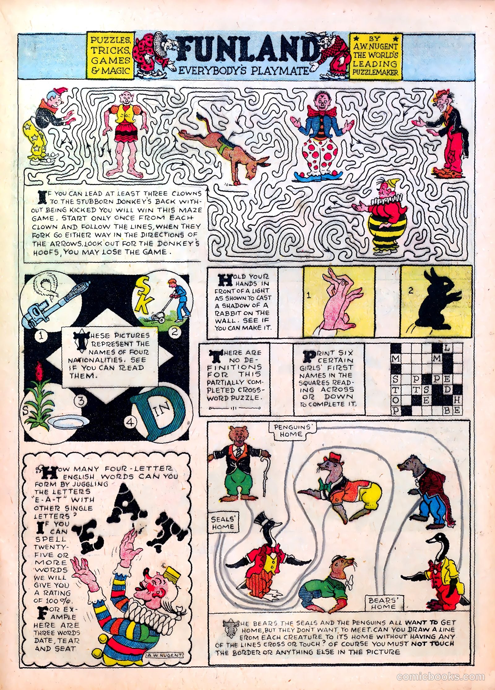 Famous Funnies #27 — page 21 of 64