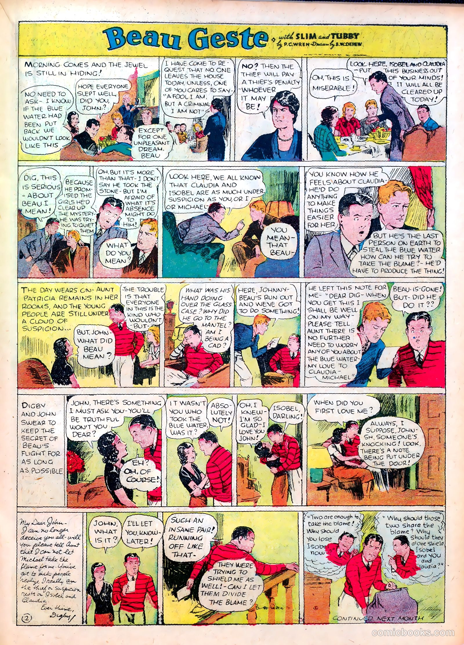 Famous Funnies #27 — page 25 of 64