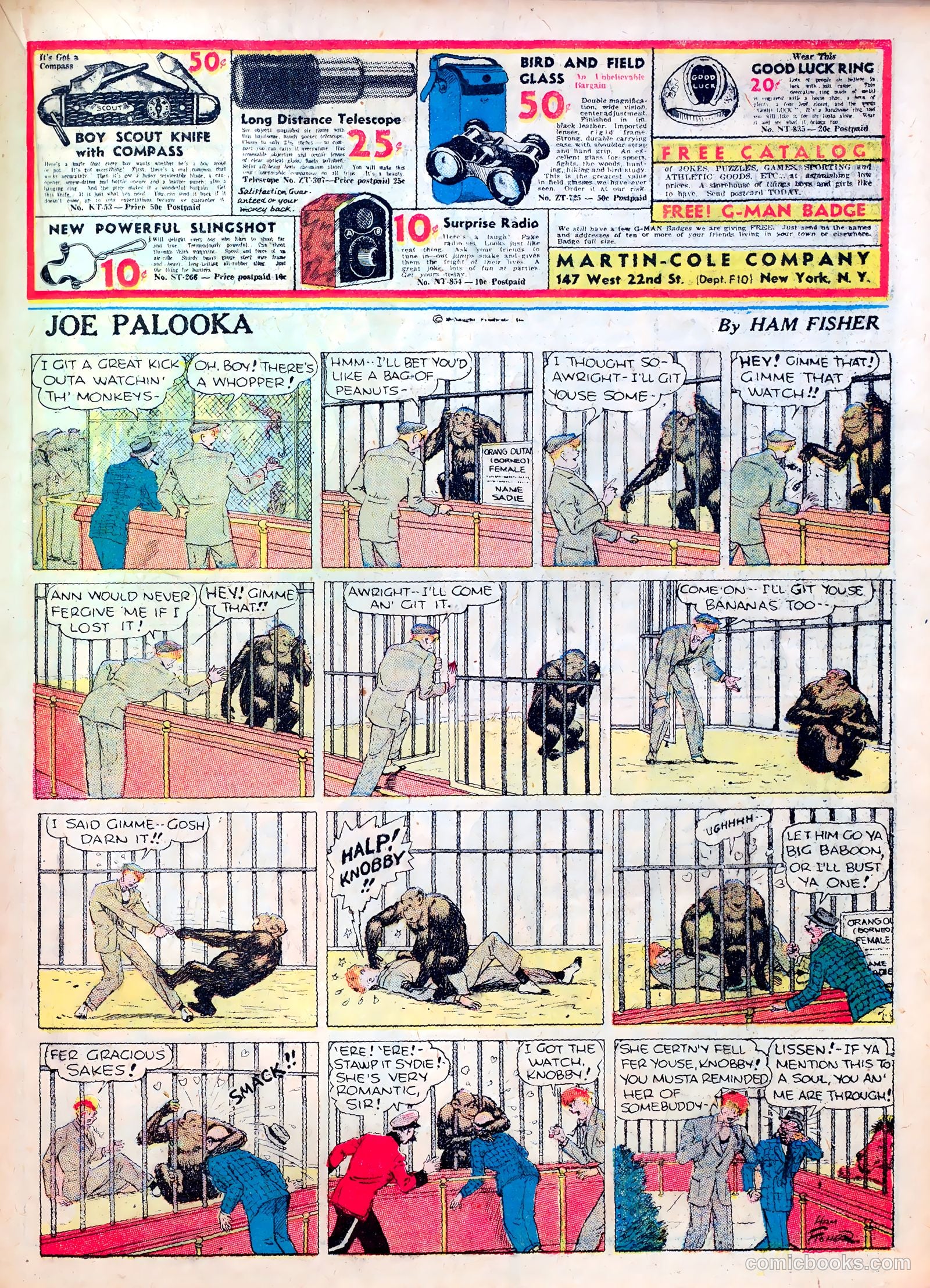 Famous Funnies #27 — page 31 of 64