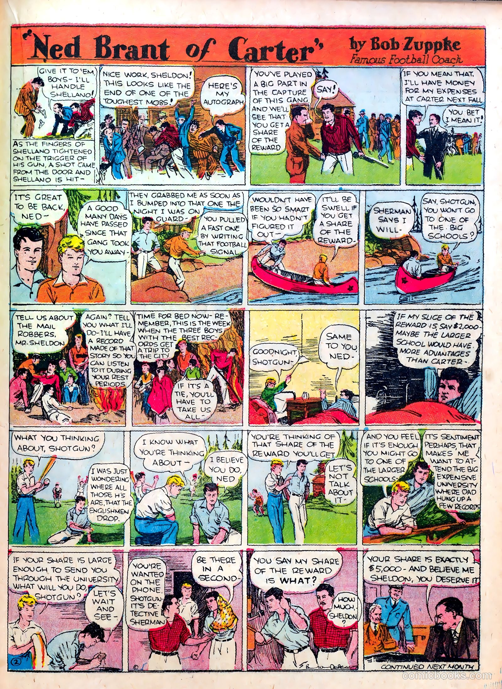 Famous Funnies #27 — page 35 of 64