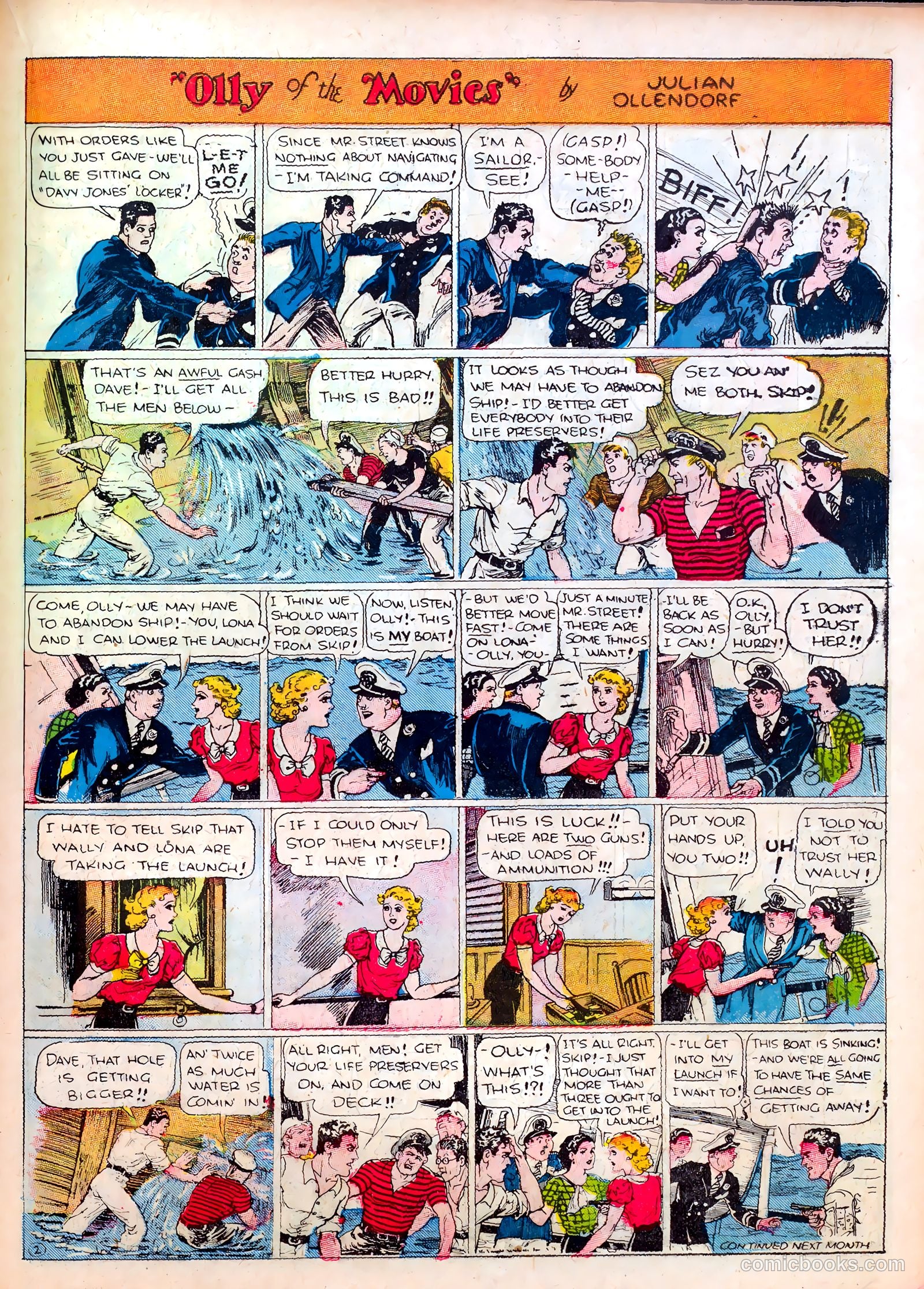 Famous Funnies #27 — page 41 of 64