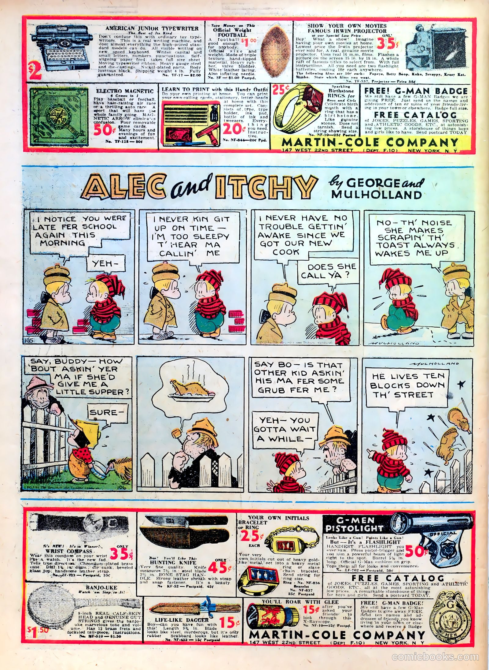 Famous Funnies #27 — page 62 of 64