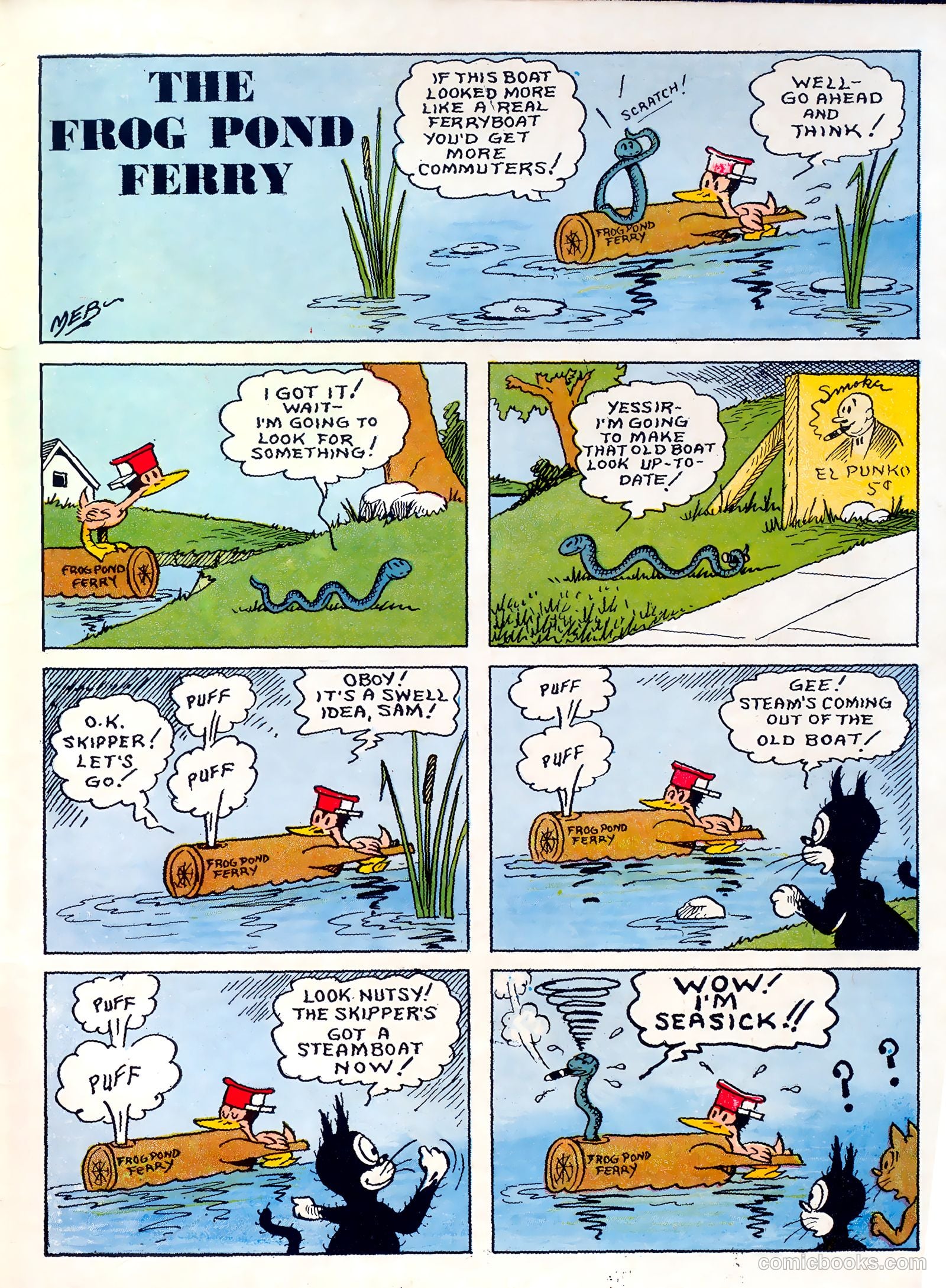 Famous Funnies #27 — page 63 of 64