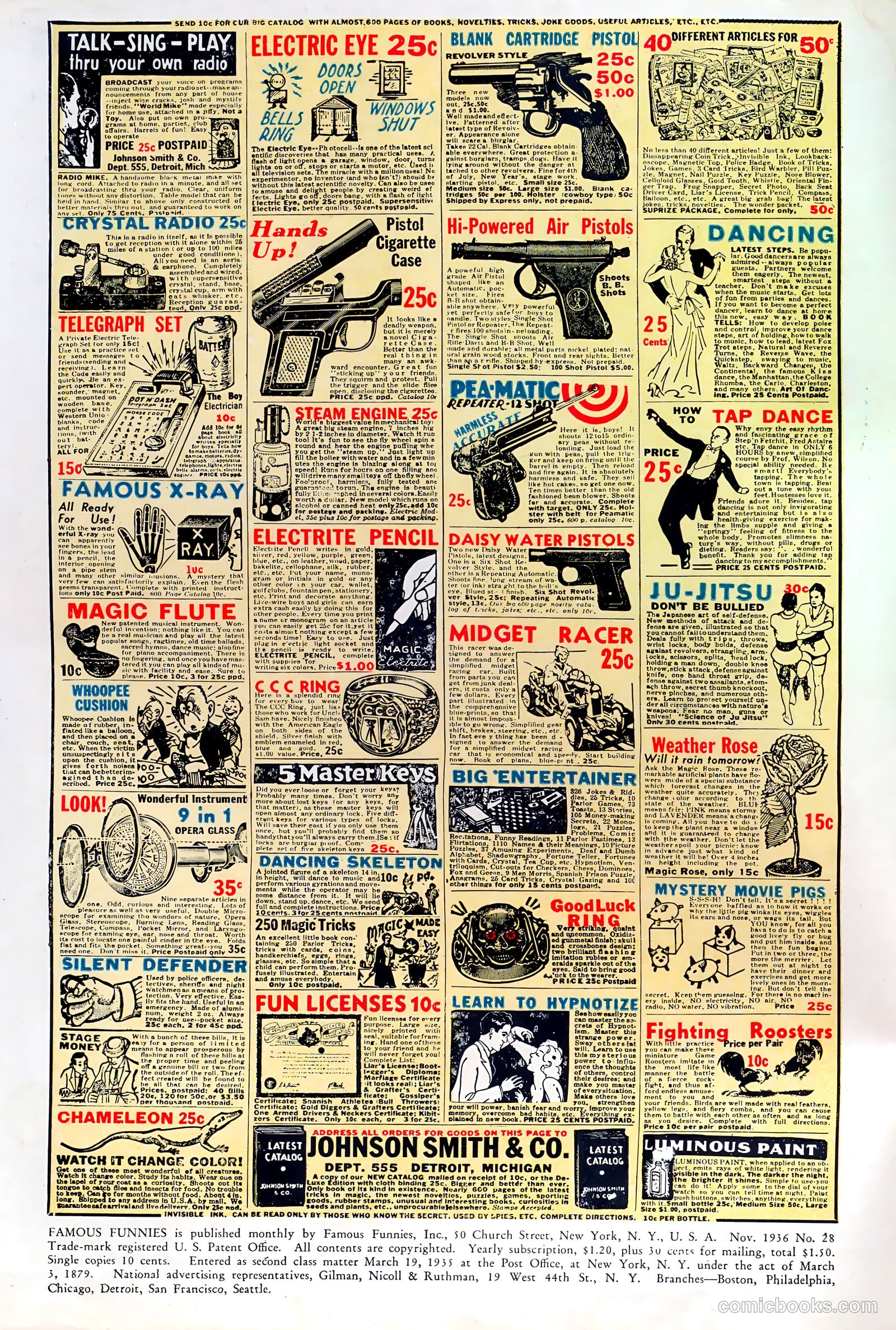 Famous Funnies #28 — page 2 of 64