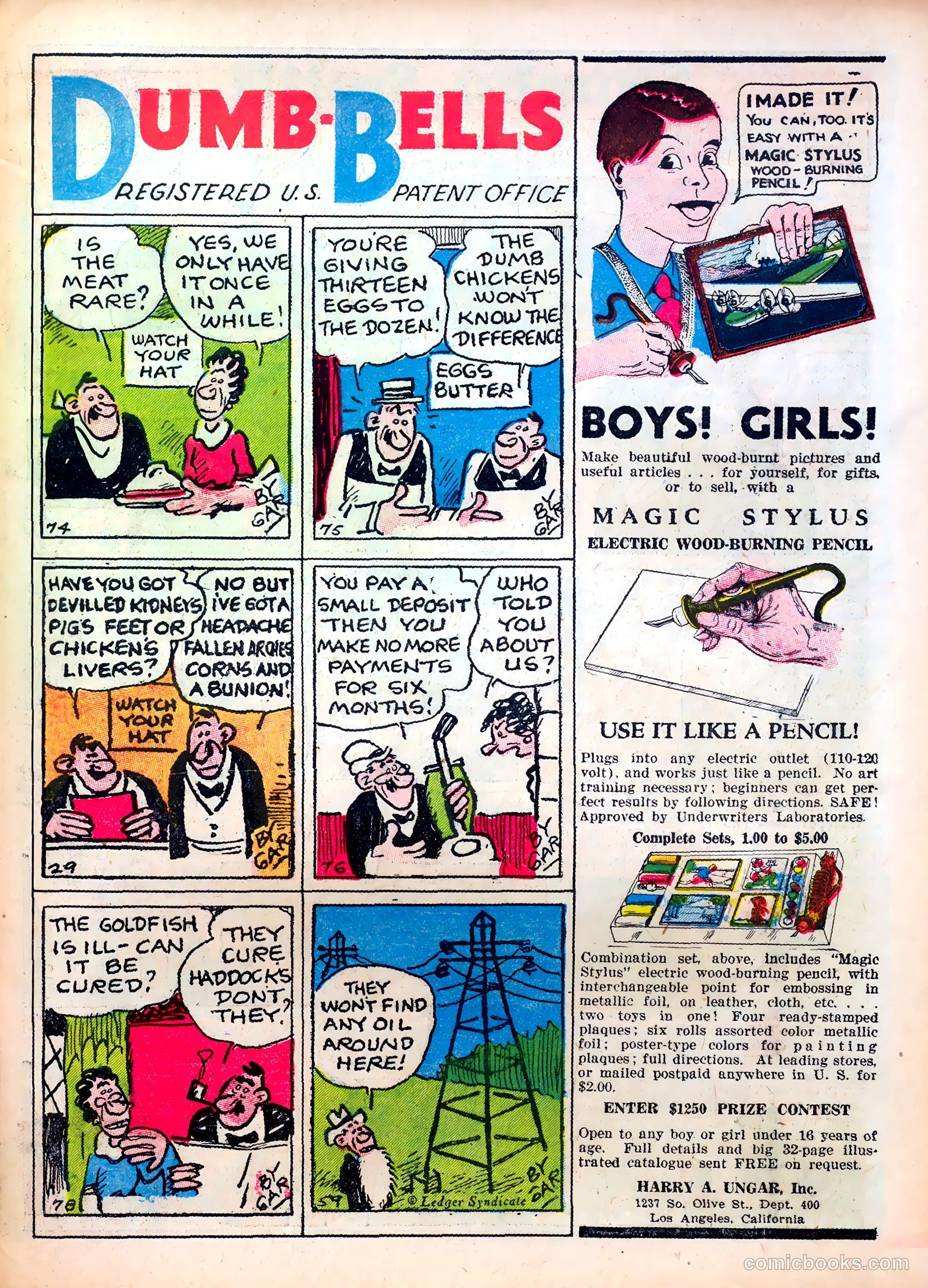 Famous Funnies #28 — page 11 of 64