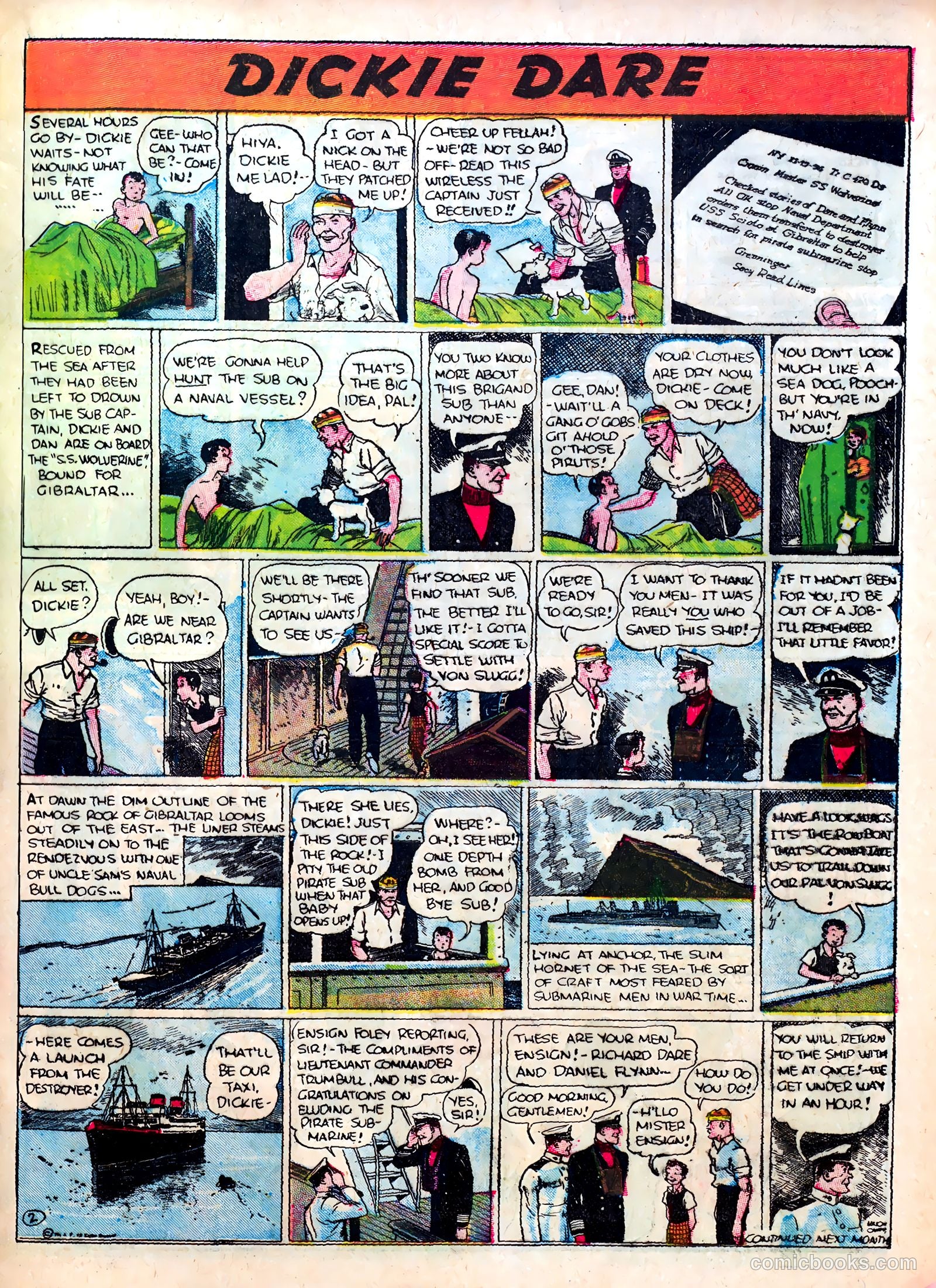 Famous Funnies #28 — page 19 of 64