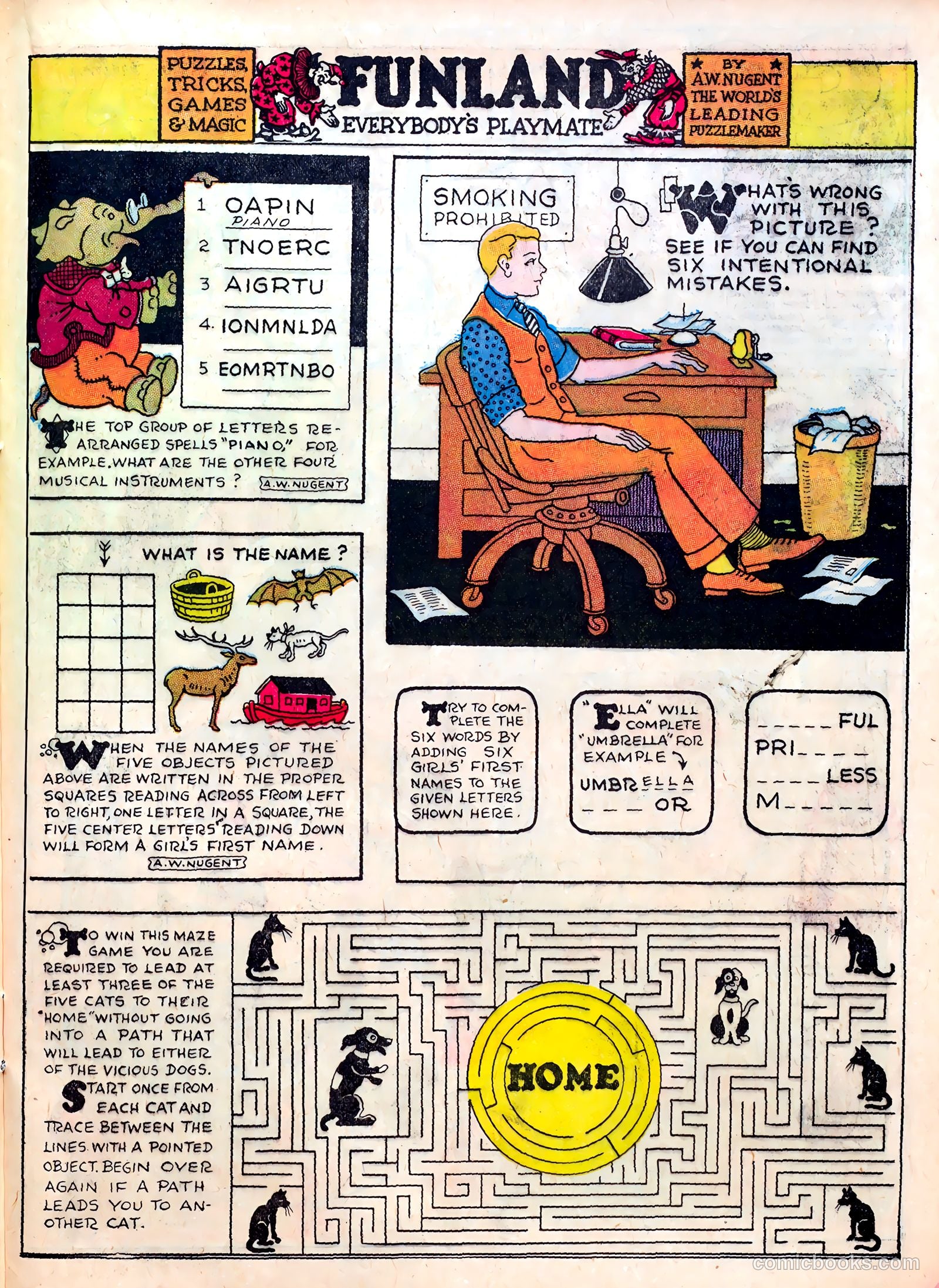 Famous Funnies #28 — page 21 of 64