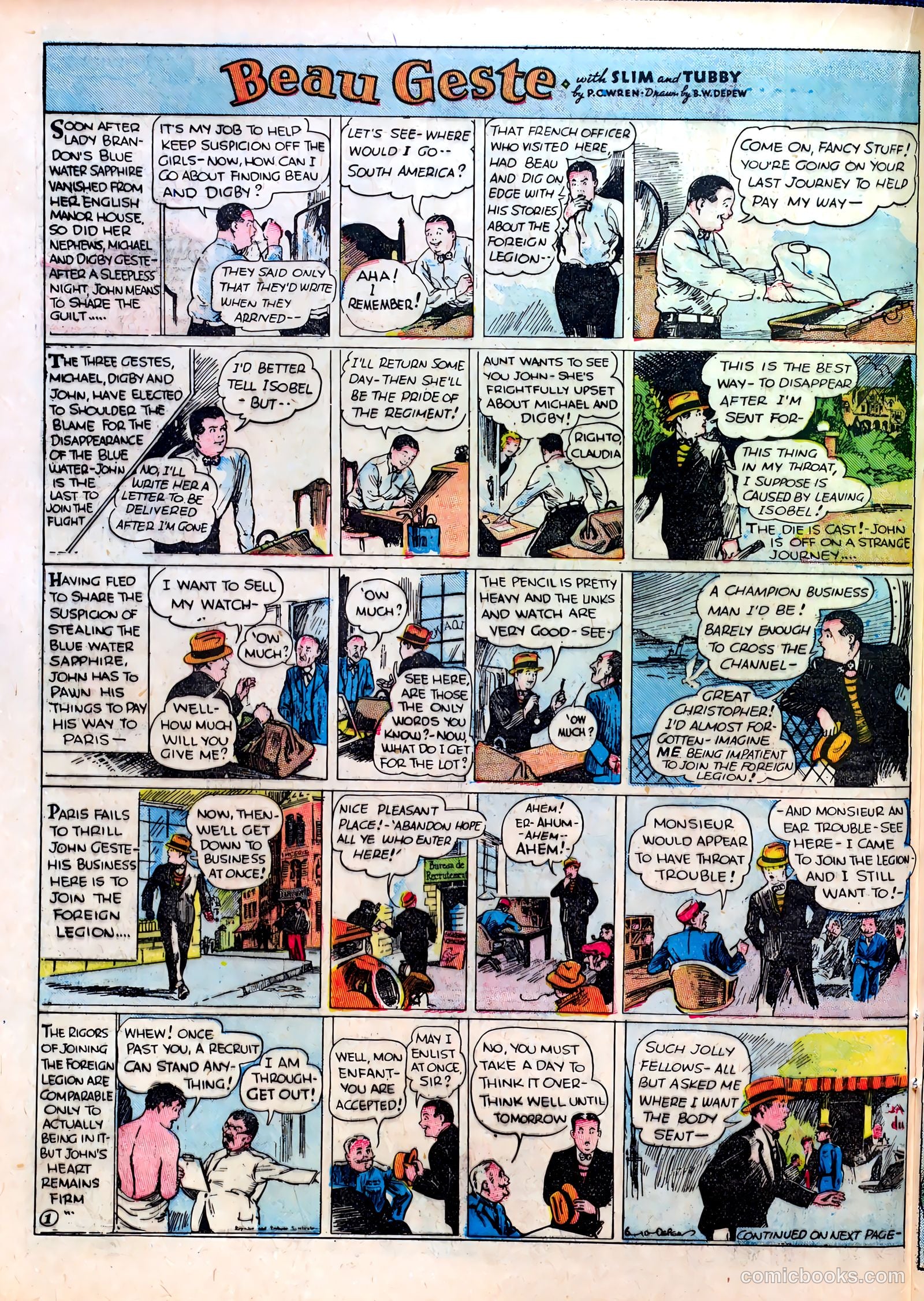 Famous Funnies #28 — page 24 of 64