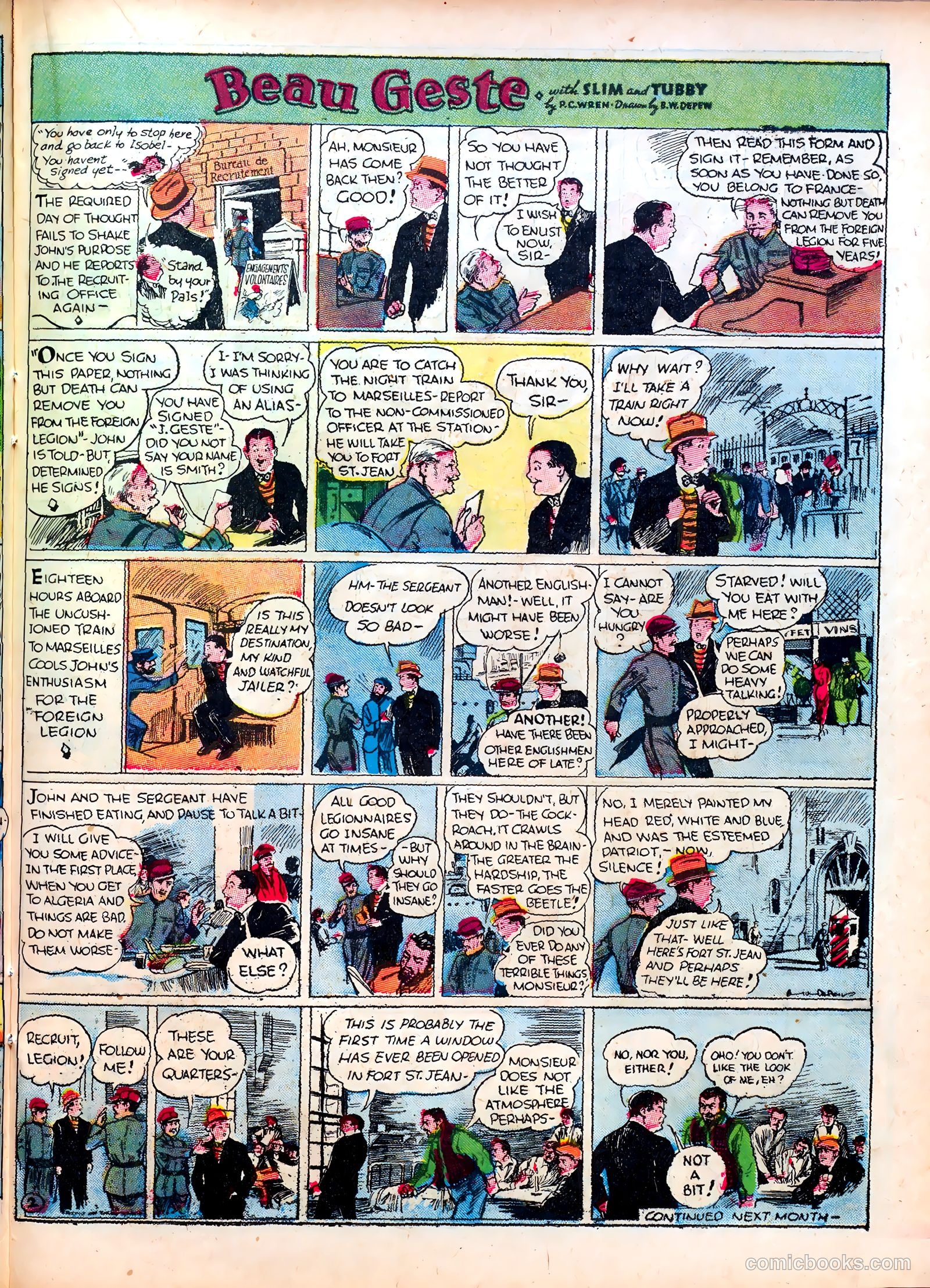 Famous Funnies #28 — page 25 of 64