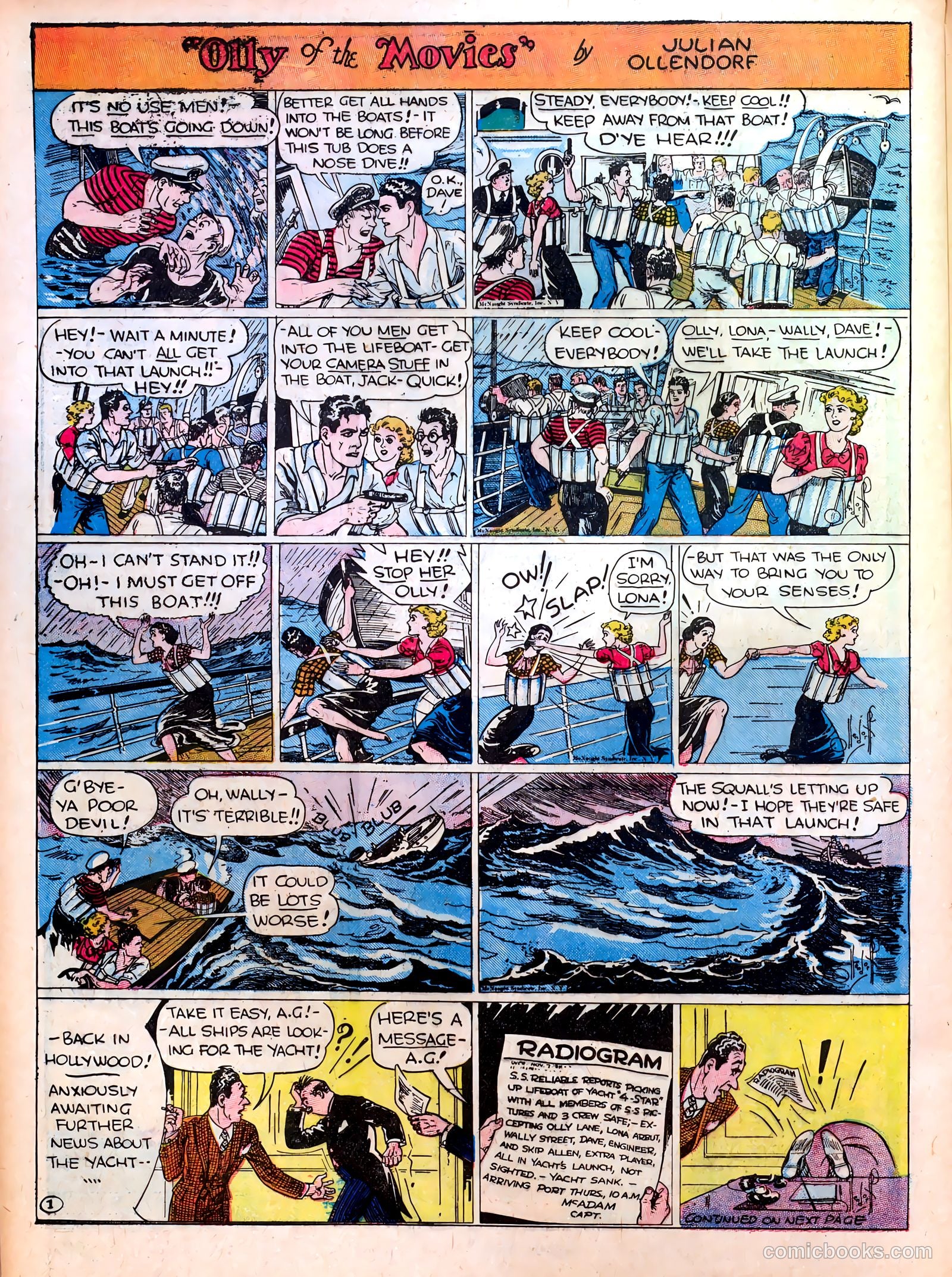 Famous Funnies #28 — page 40 of 64