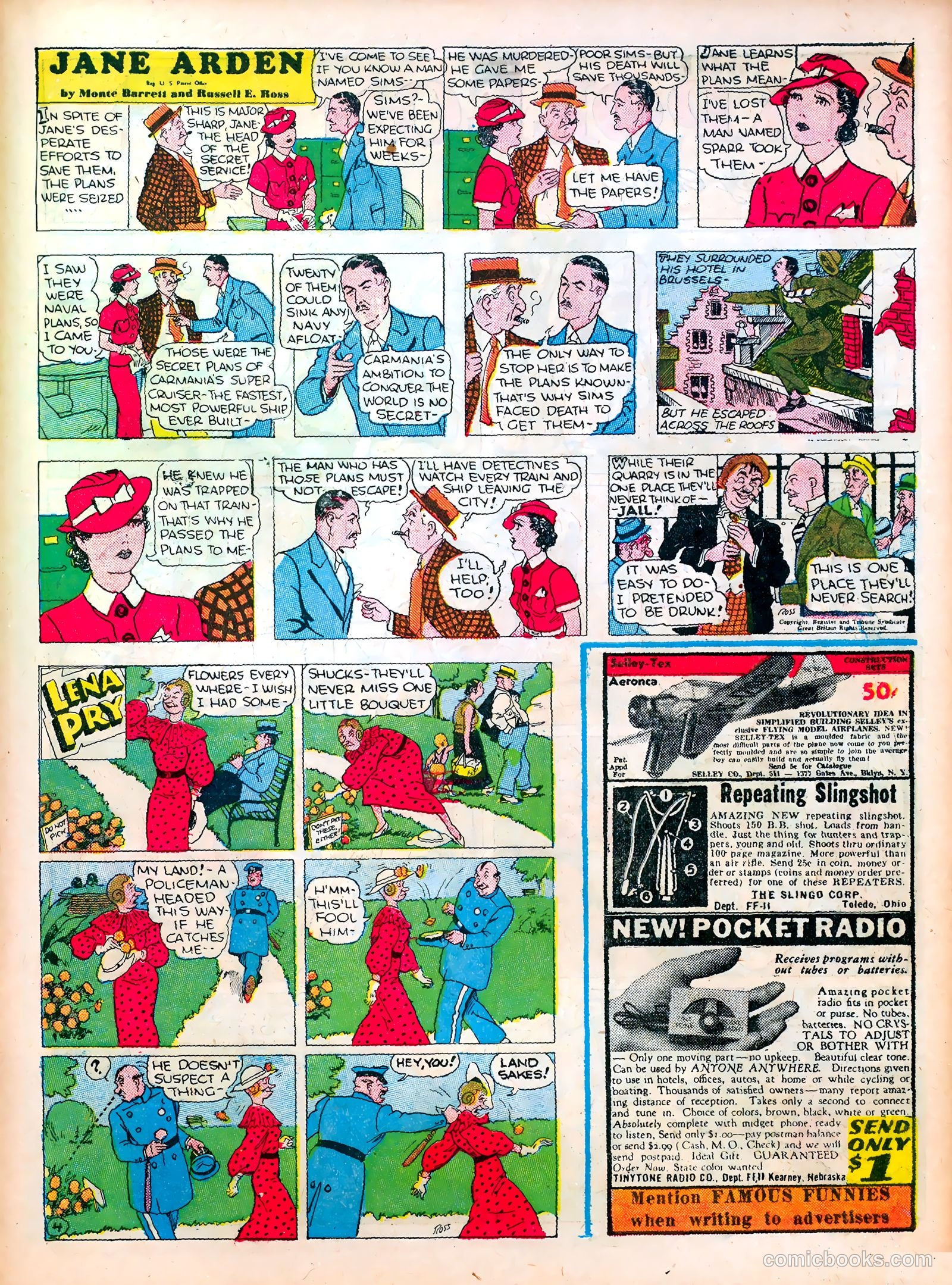 Famous Funnies #28 — page 49 of 64