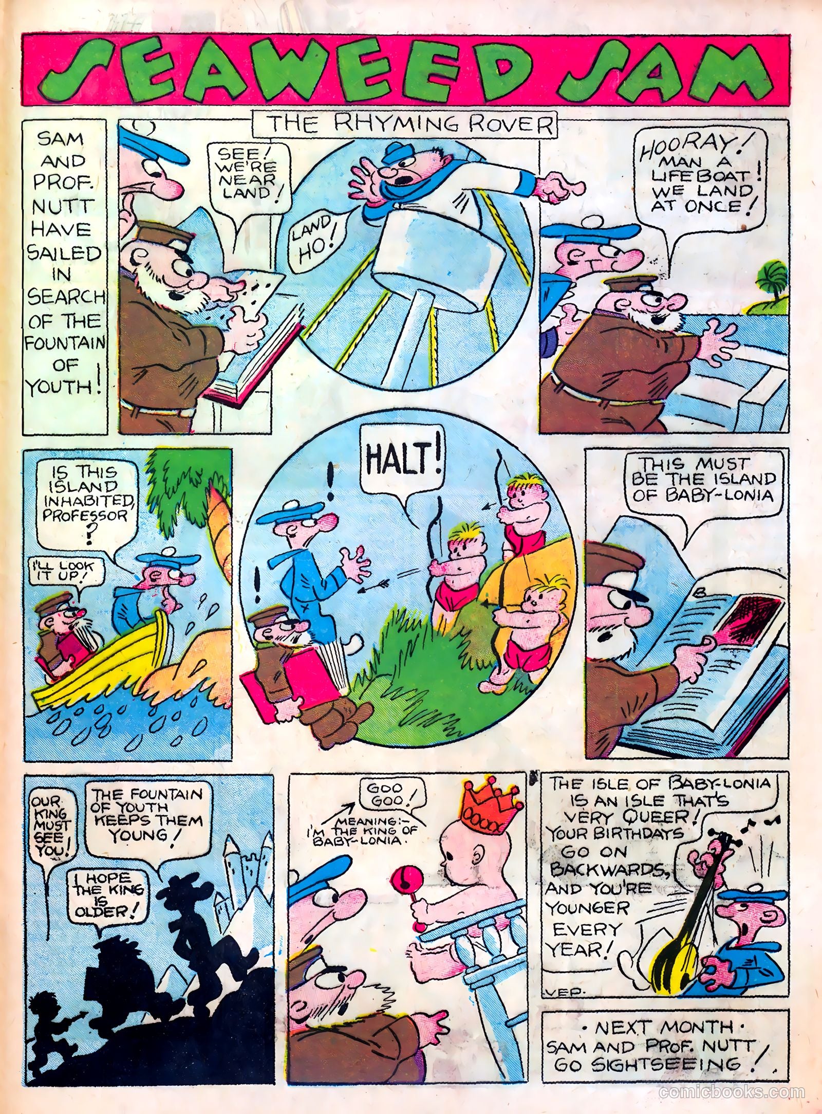 Famous Funnies #28 — page 51 of 64