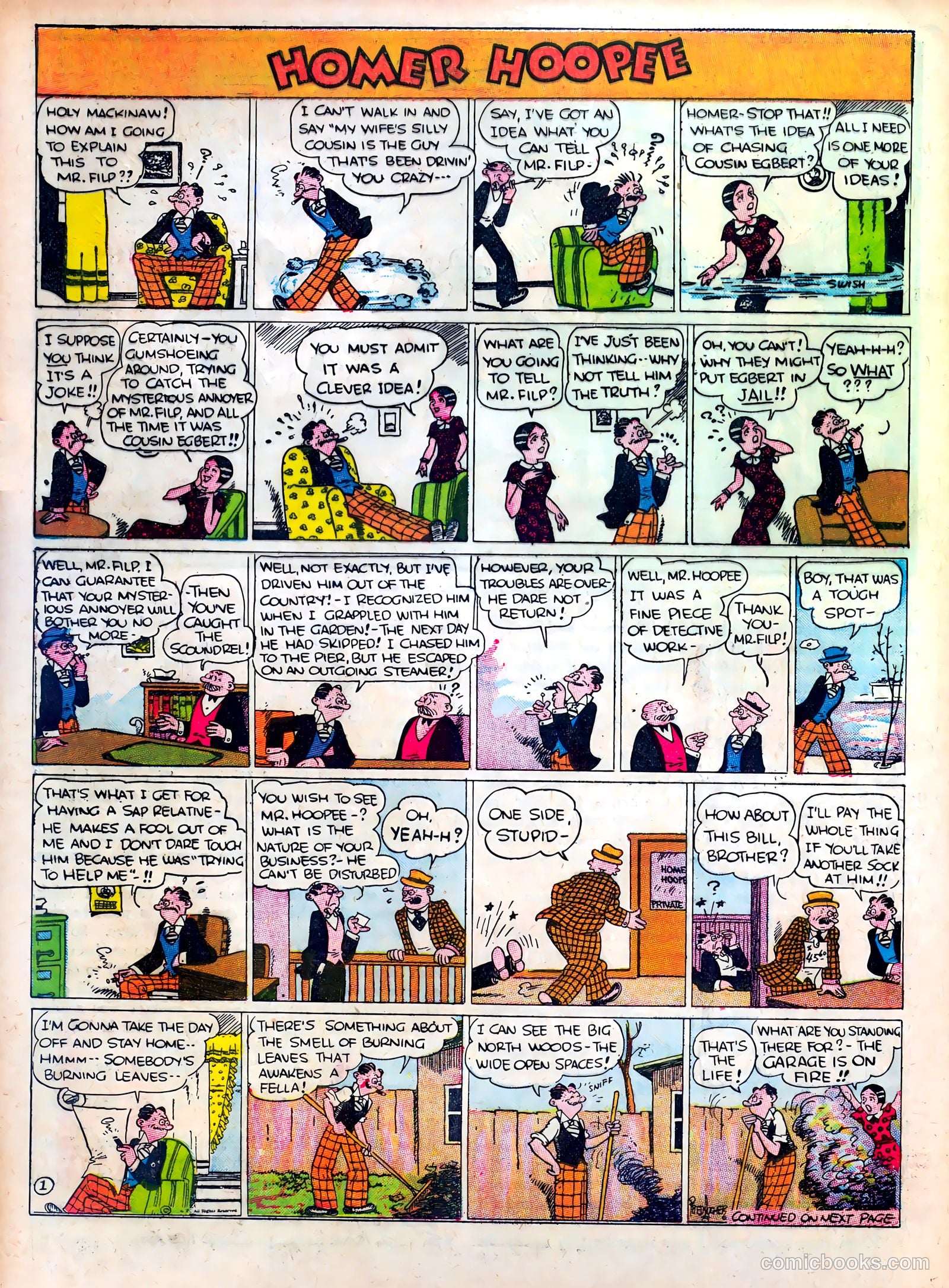 Famous Funnies #28 — page 58 of 64