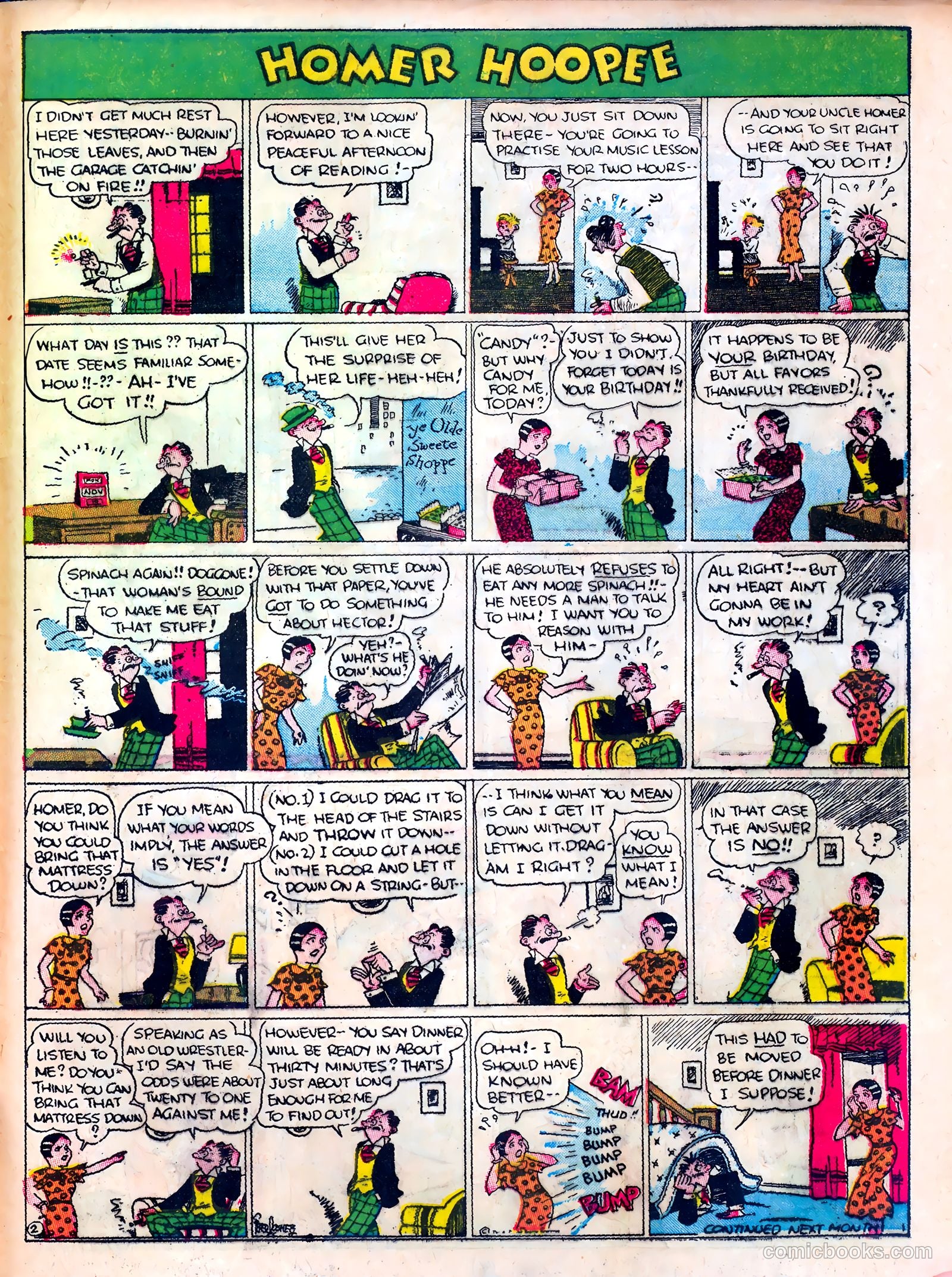 Famous Funnies #28 — page 59 of 64