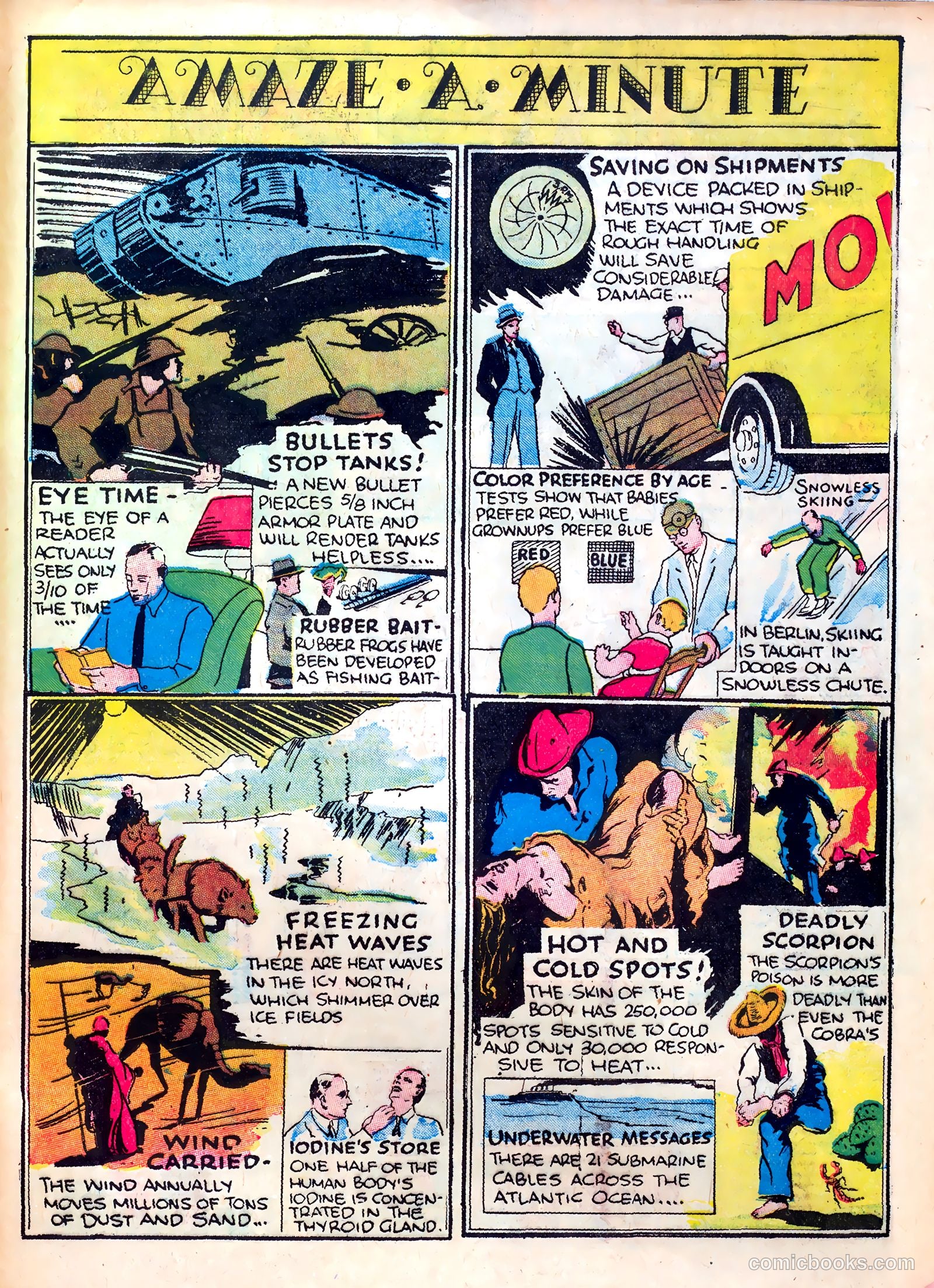 Famous Funnies #28 — page 61 of 64