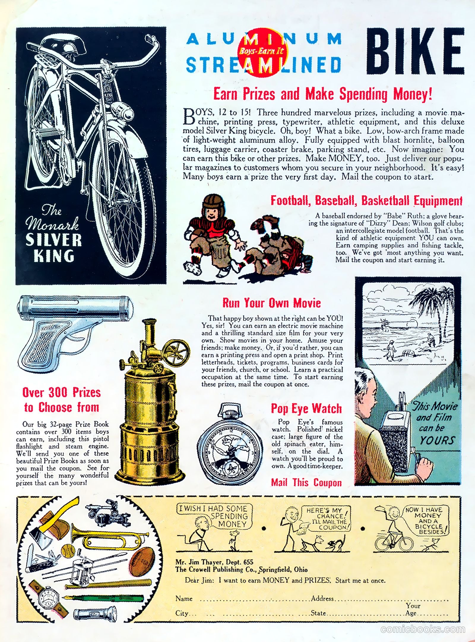 Famous Funnies #28 — page 63 of 64