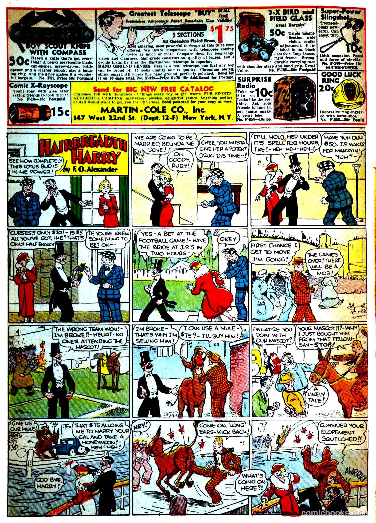 Famous Funnies #29 — page 16 of 62