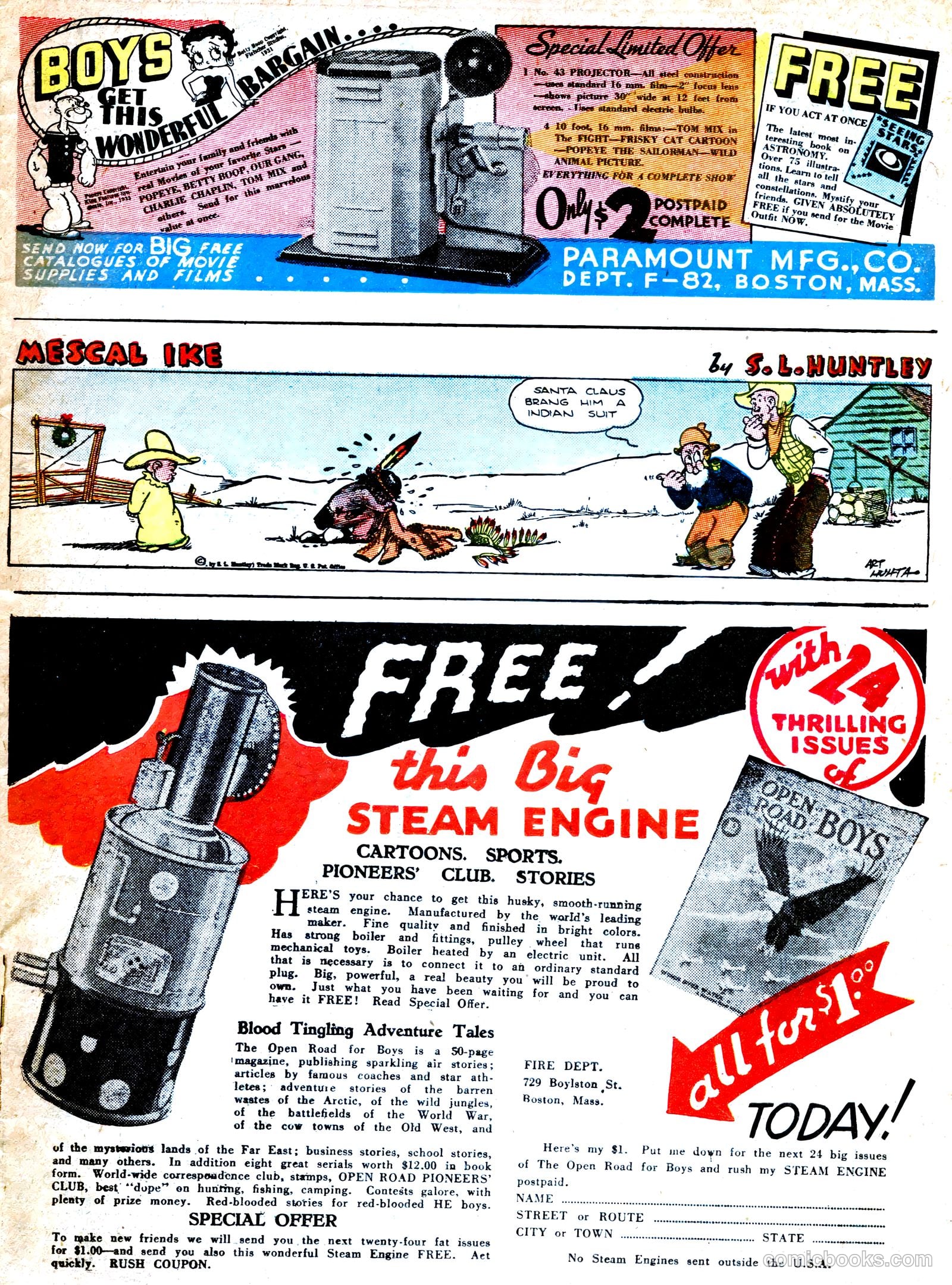 Famous Funnies #29 — page 17 of 62